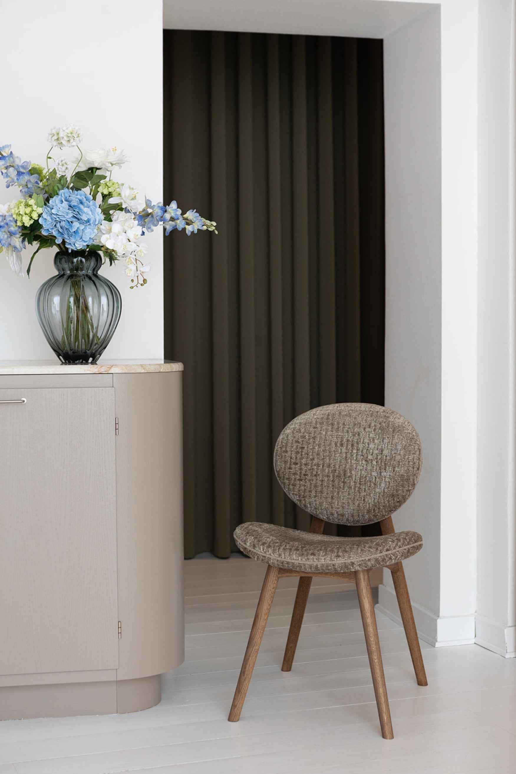 Nohr spisebordsstol - Brunolieret Eg | Caramel Teddy