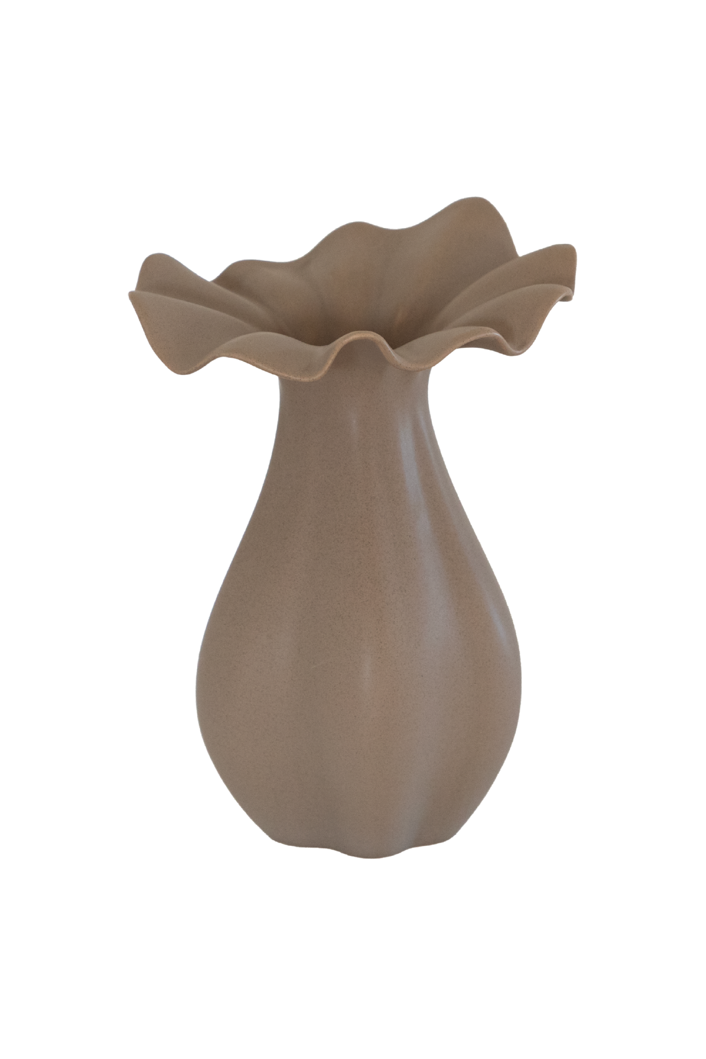 Nellie Vase - Brun | Stor
