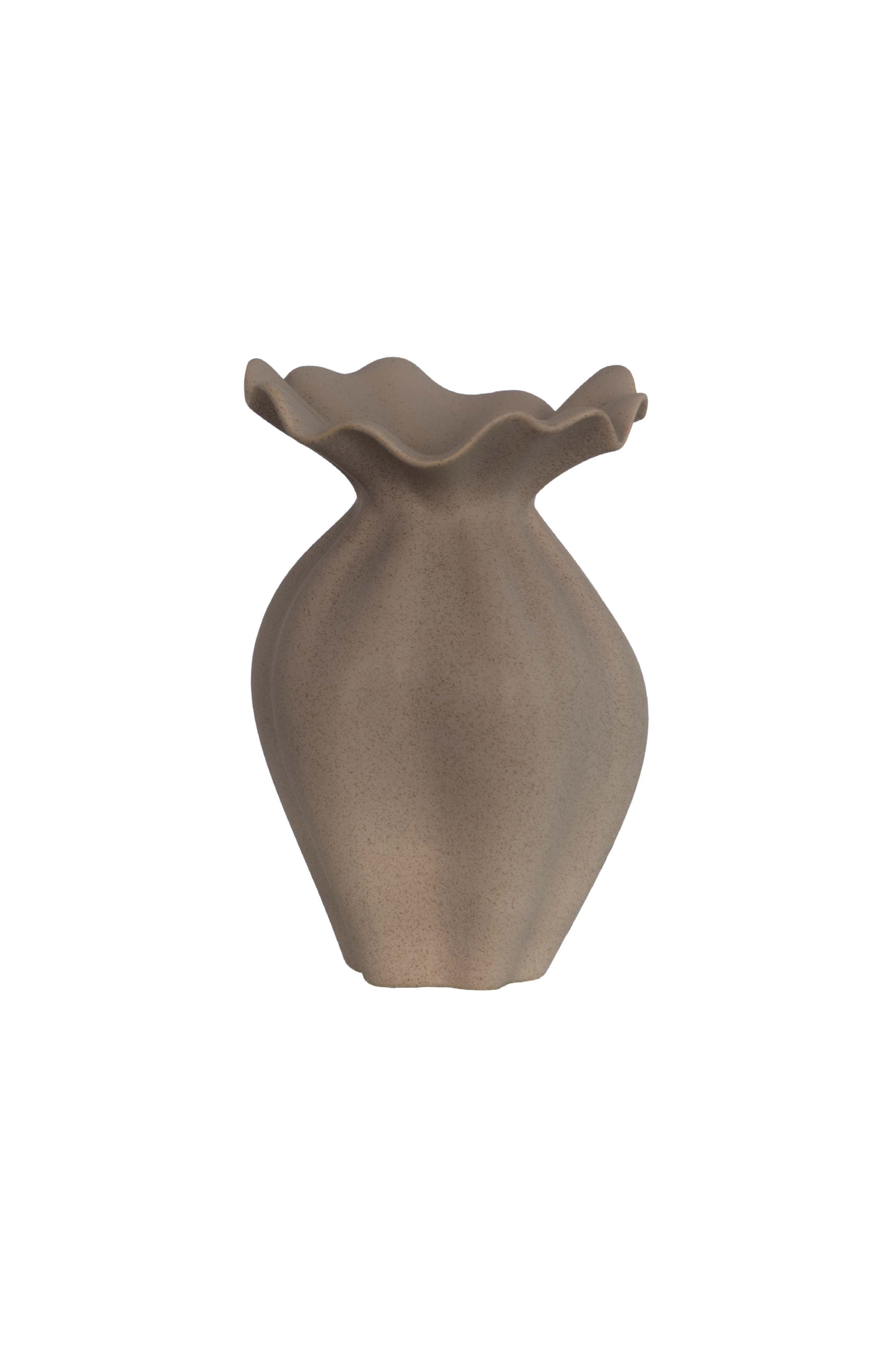 Nellie Vase - Brun | Lille