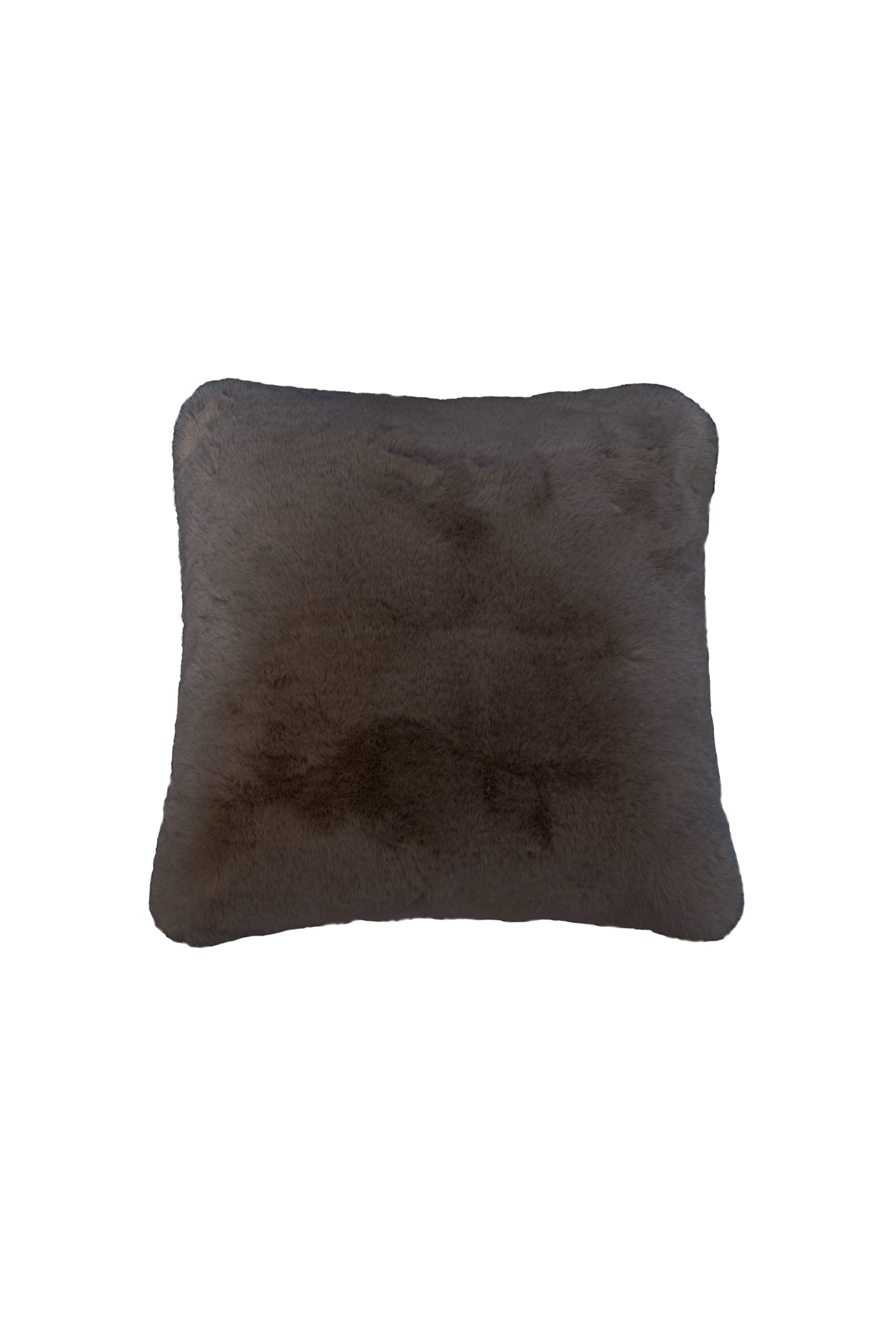 Adalyn pude i mørkebrun 45x45 cm – eksklusiv pude i dyb nuance med blød overflade fra specktrum