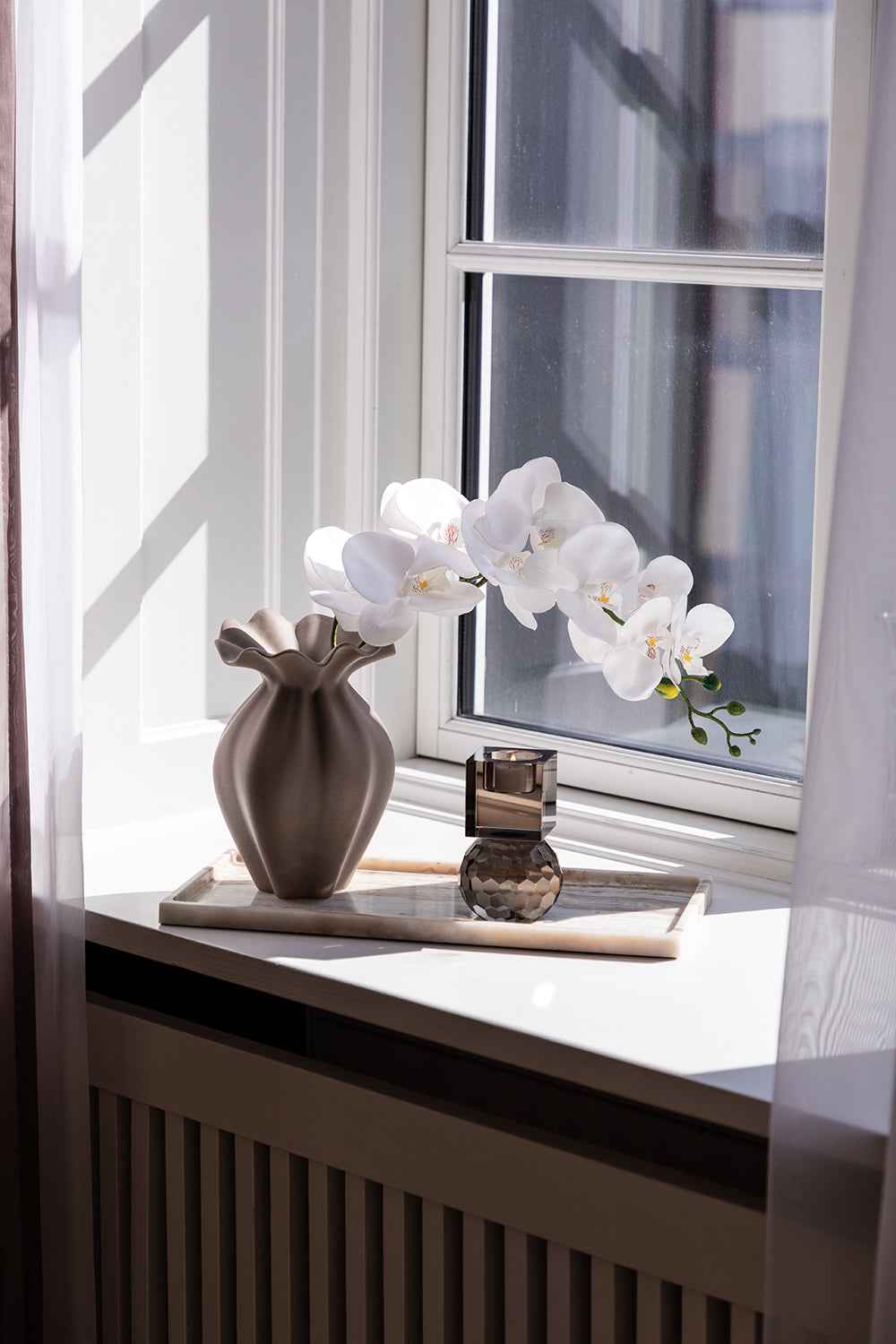 Nellie Vase - Brun | Mellem