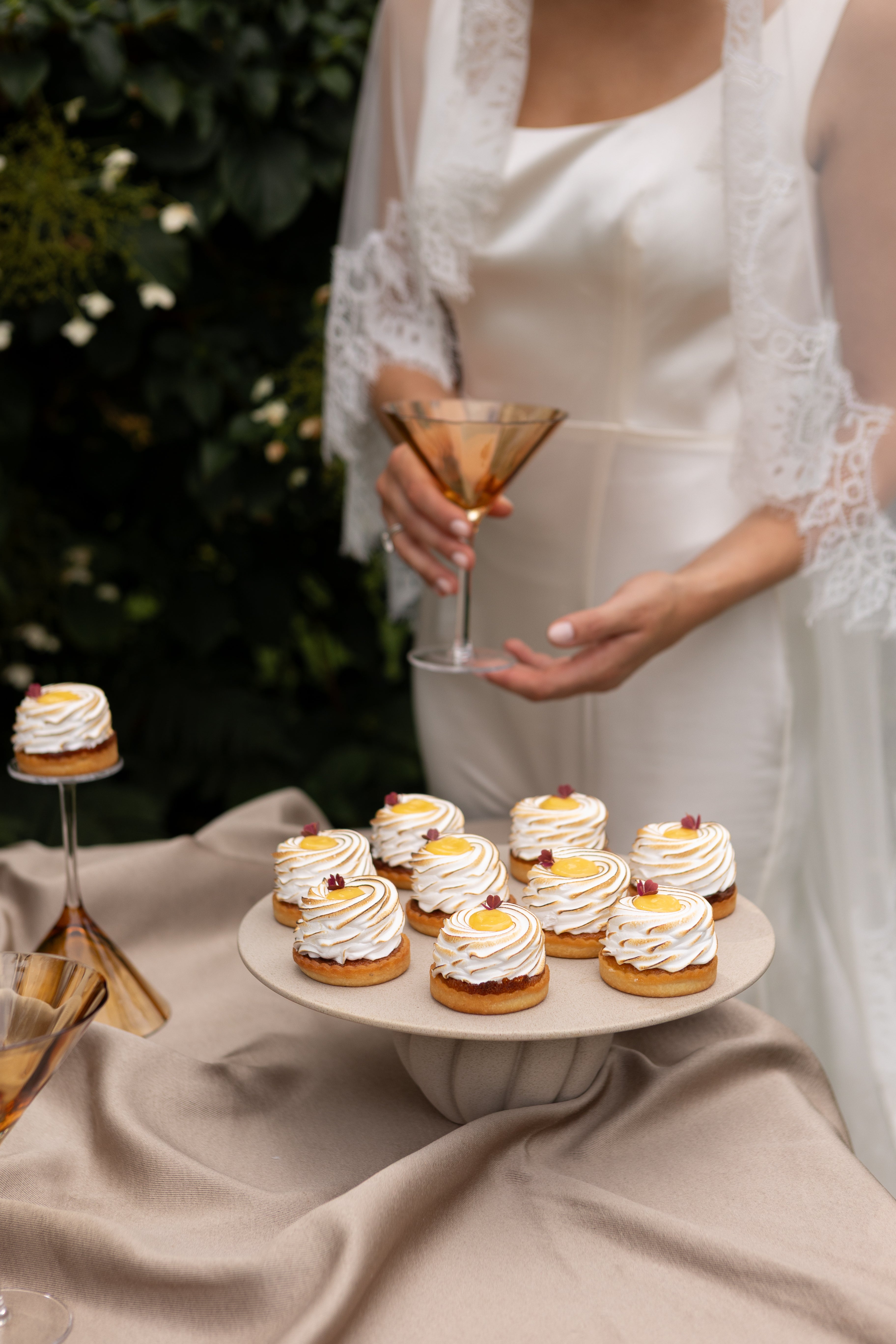 Nellie Cake Stand - Sand