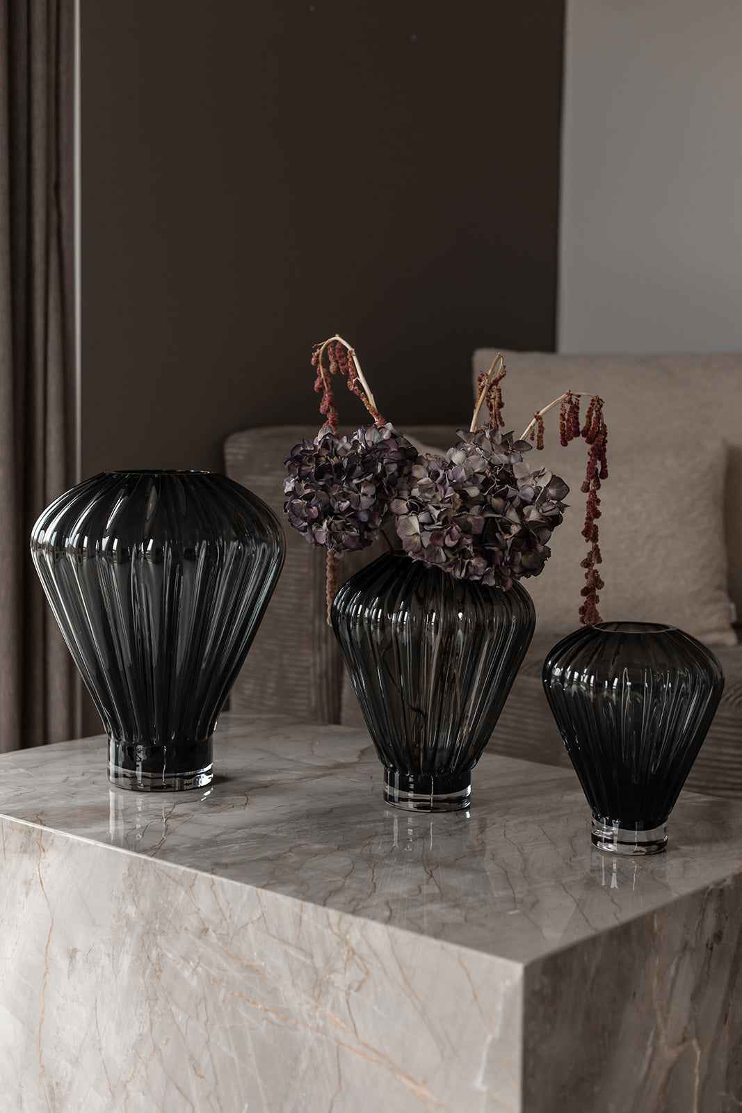 Evelyn Vase - Grå | Lille