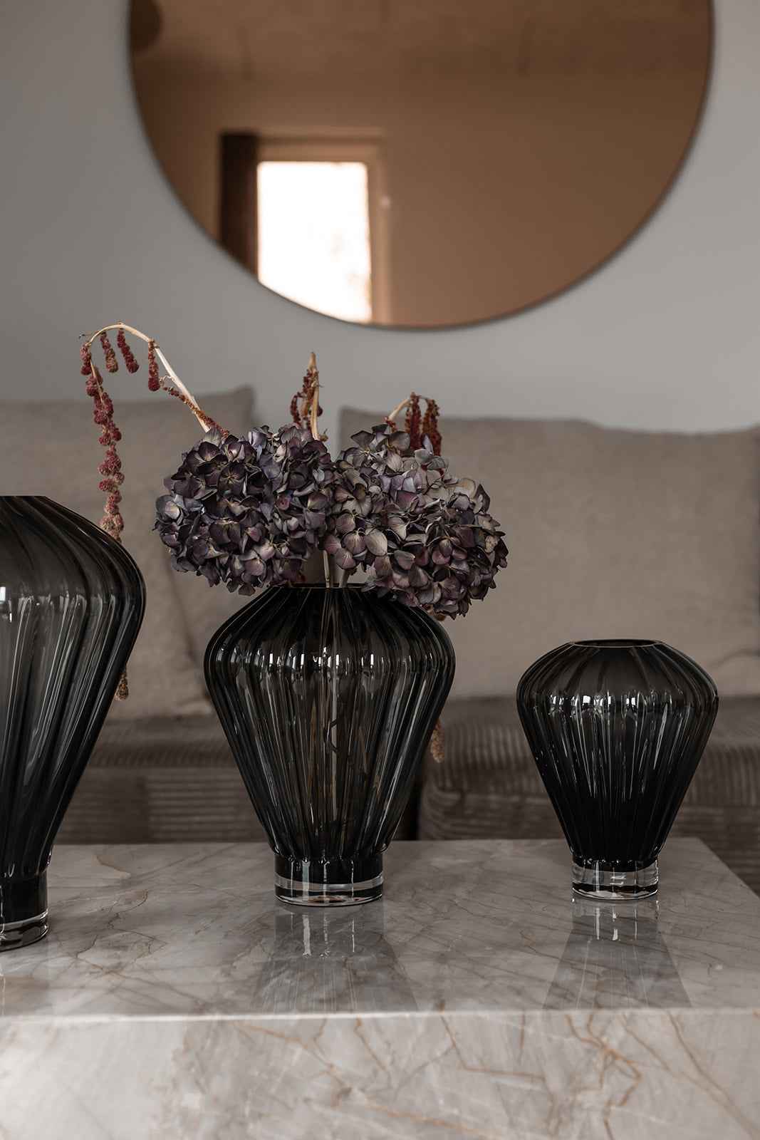 Evelyn Vase - Grå | Lille