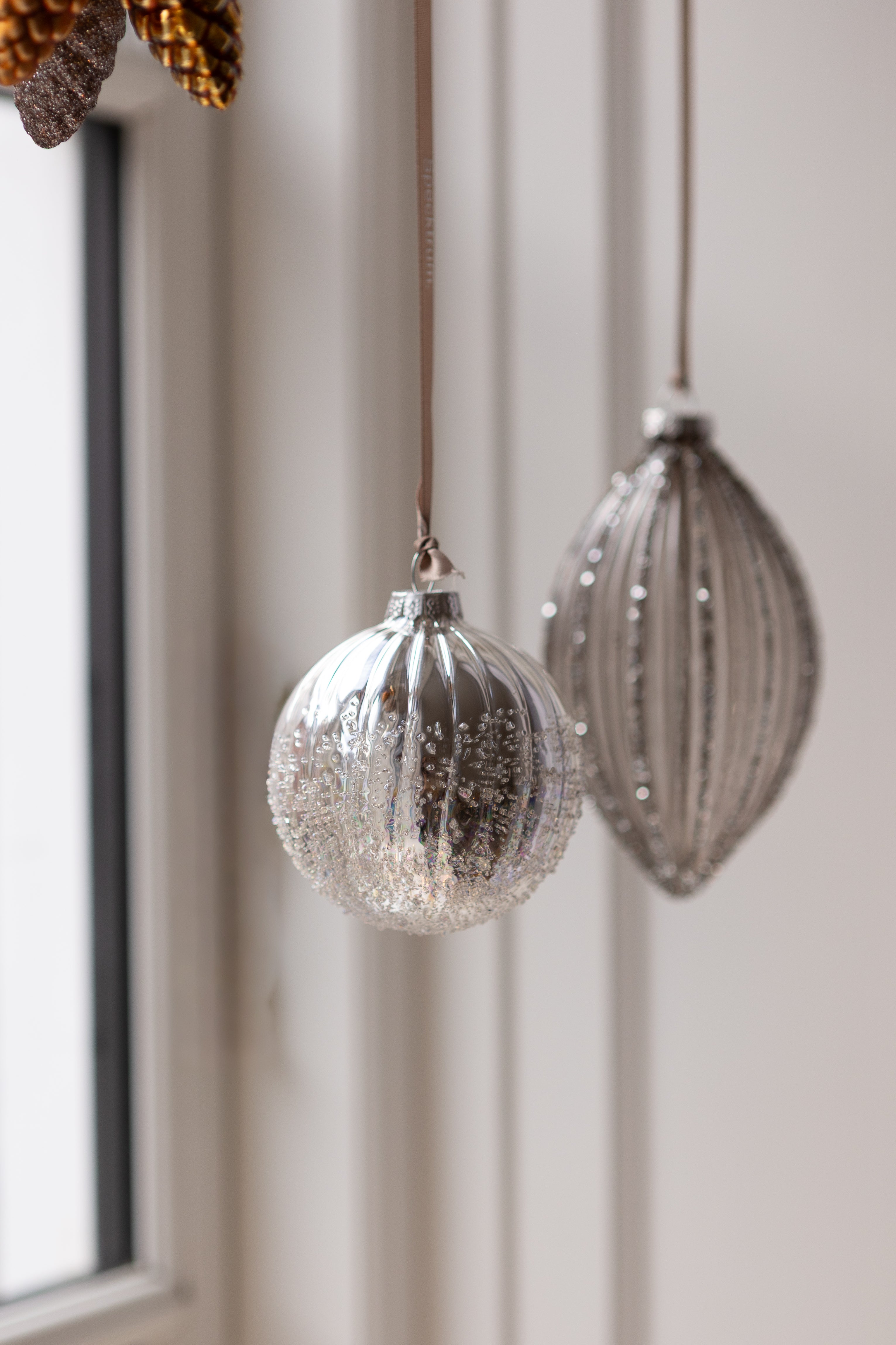 Julekugle med vinterfrost - Jul 25