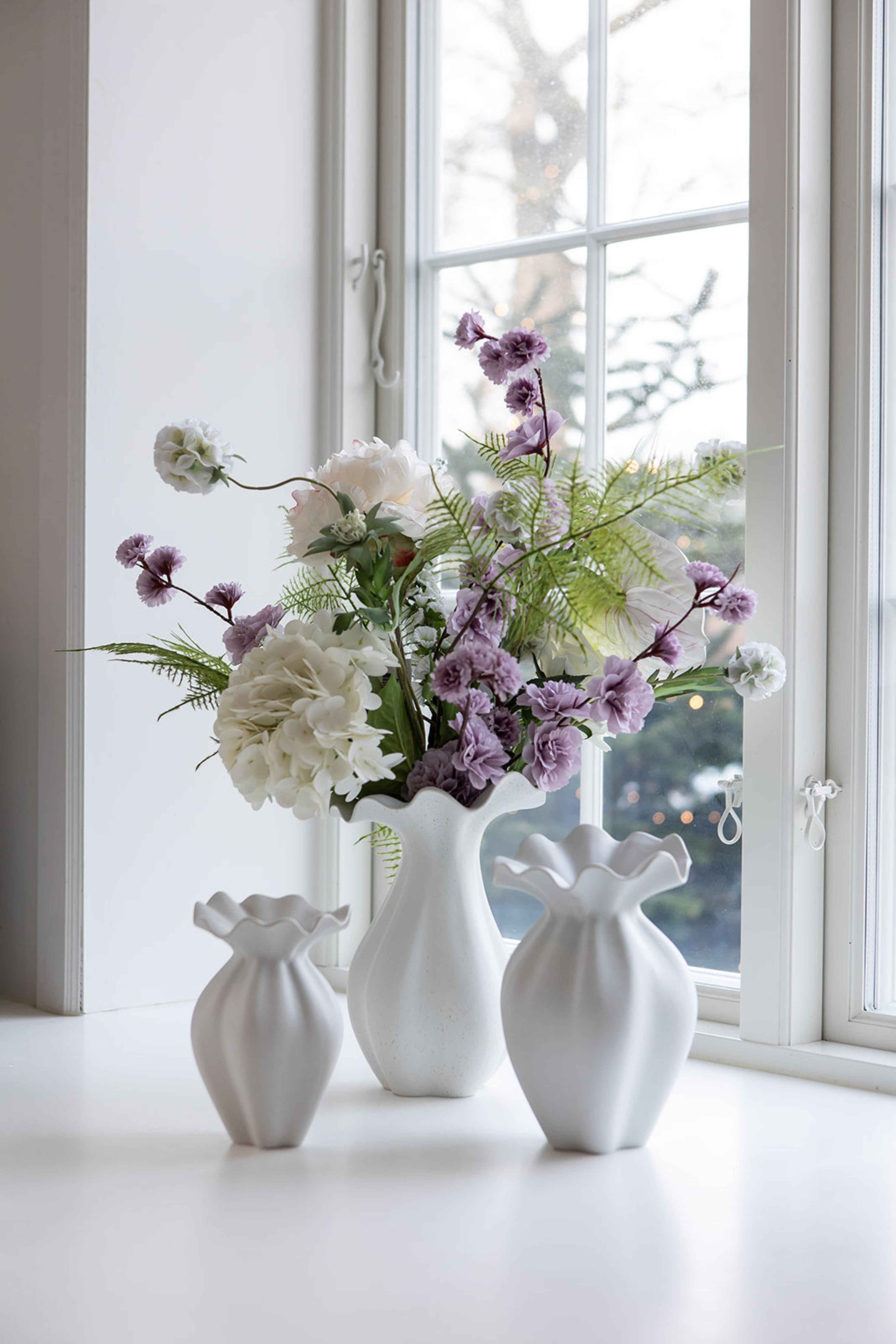 Nellie Vase - Off White | Stor