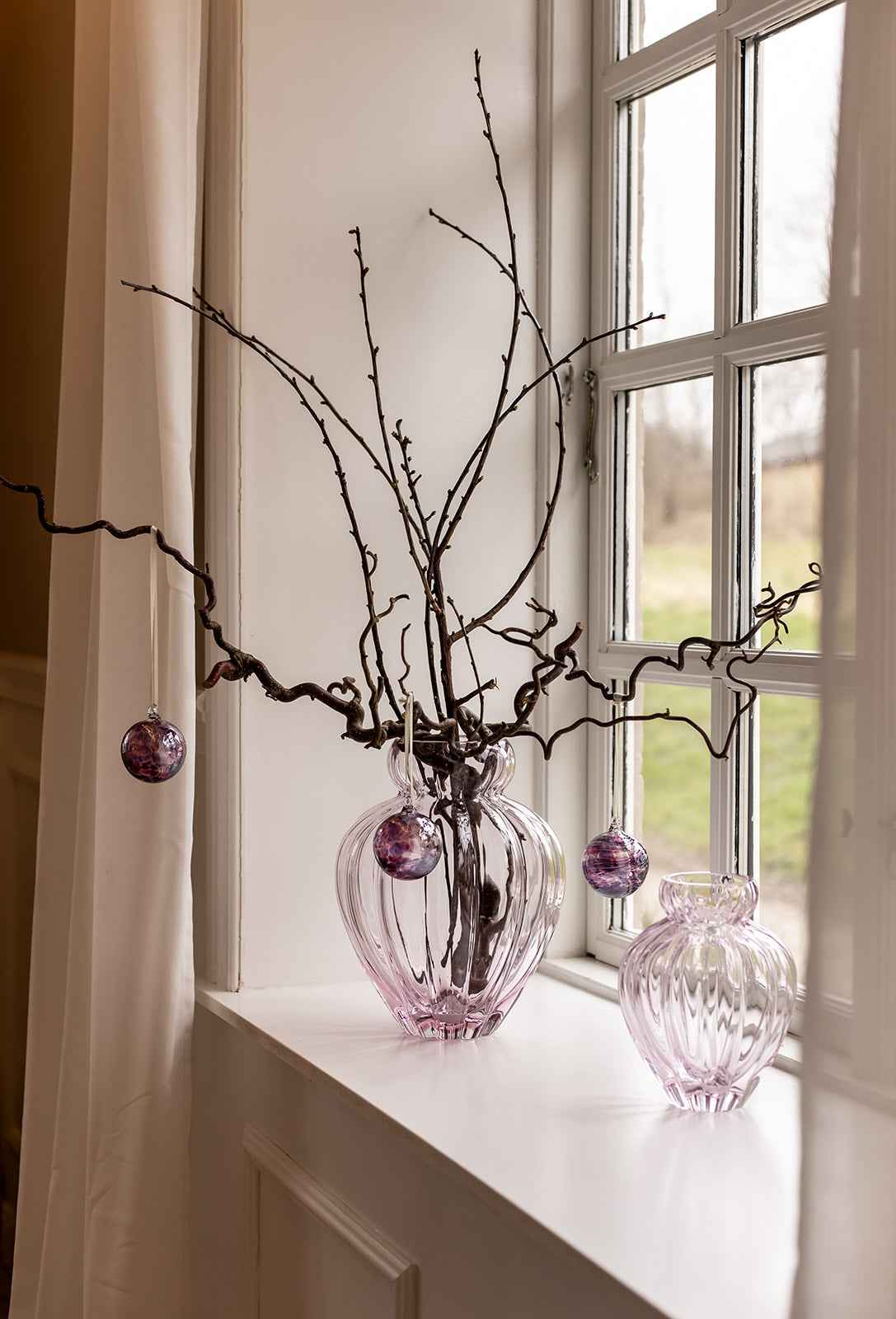 Glasdekoration - Purple Dream