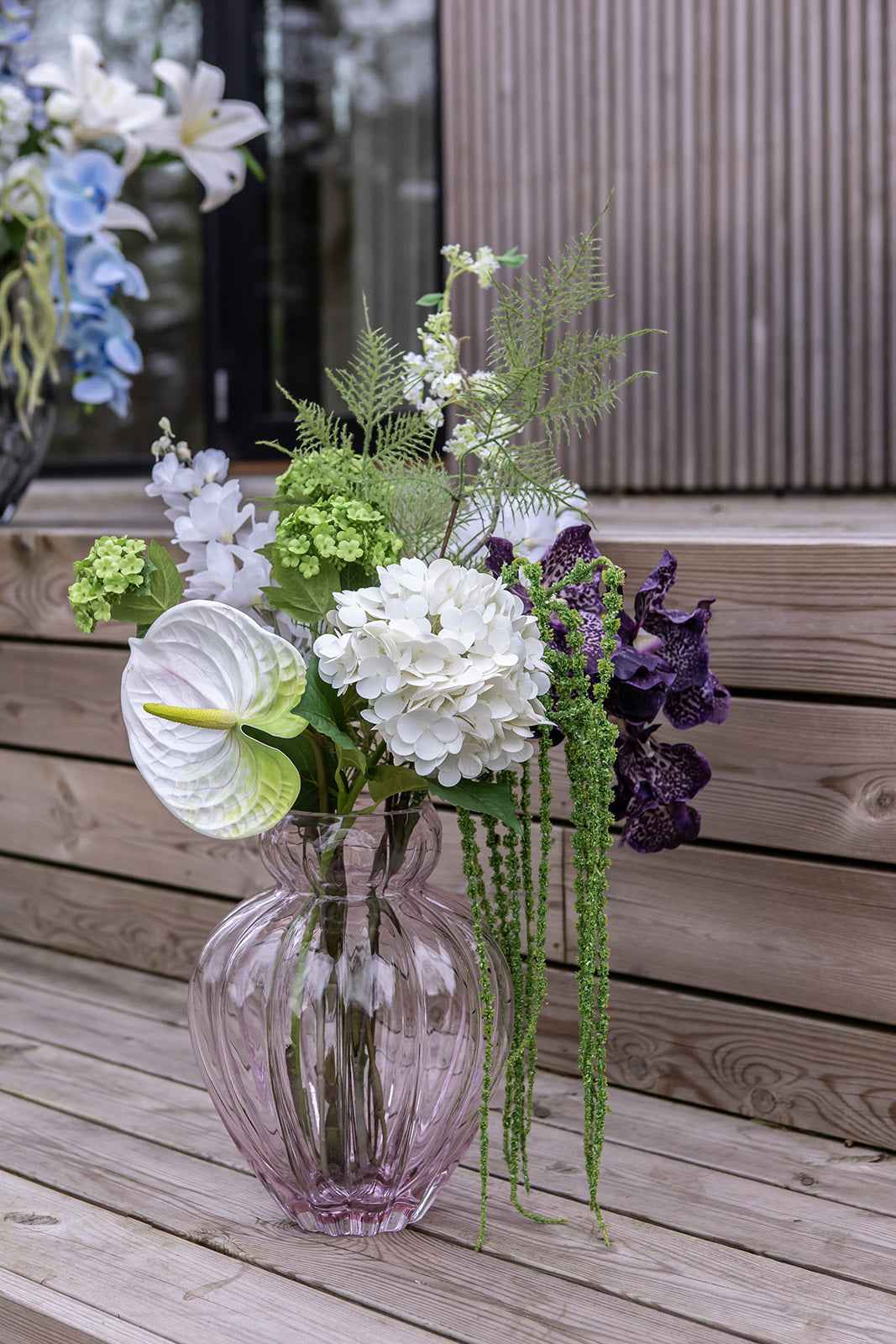 Audrey Vase - Lyserød | Stor