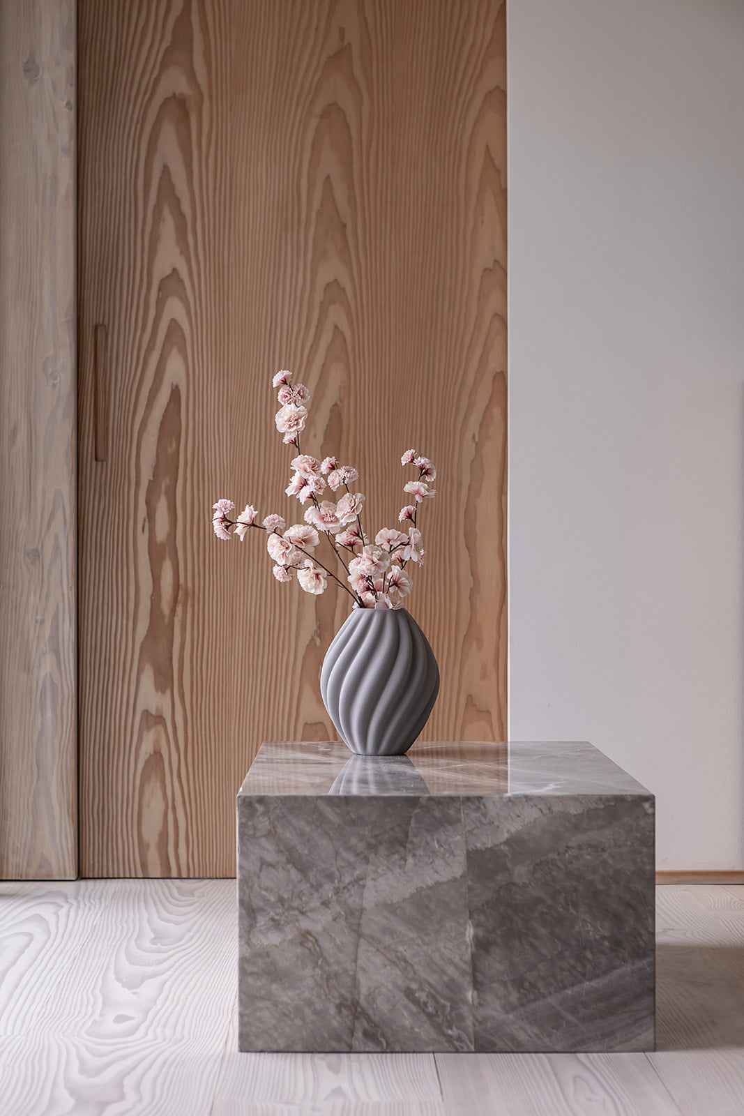 Flora Vase - Grå | Stor