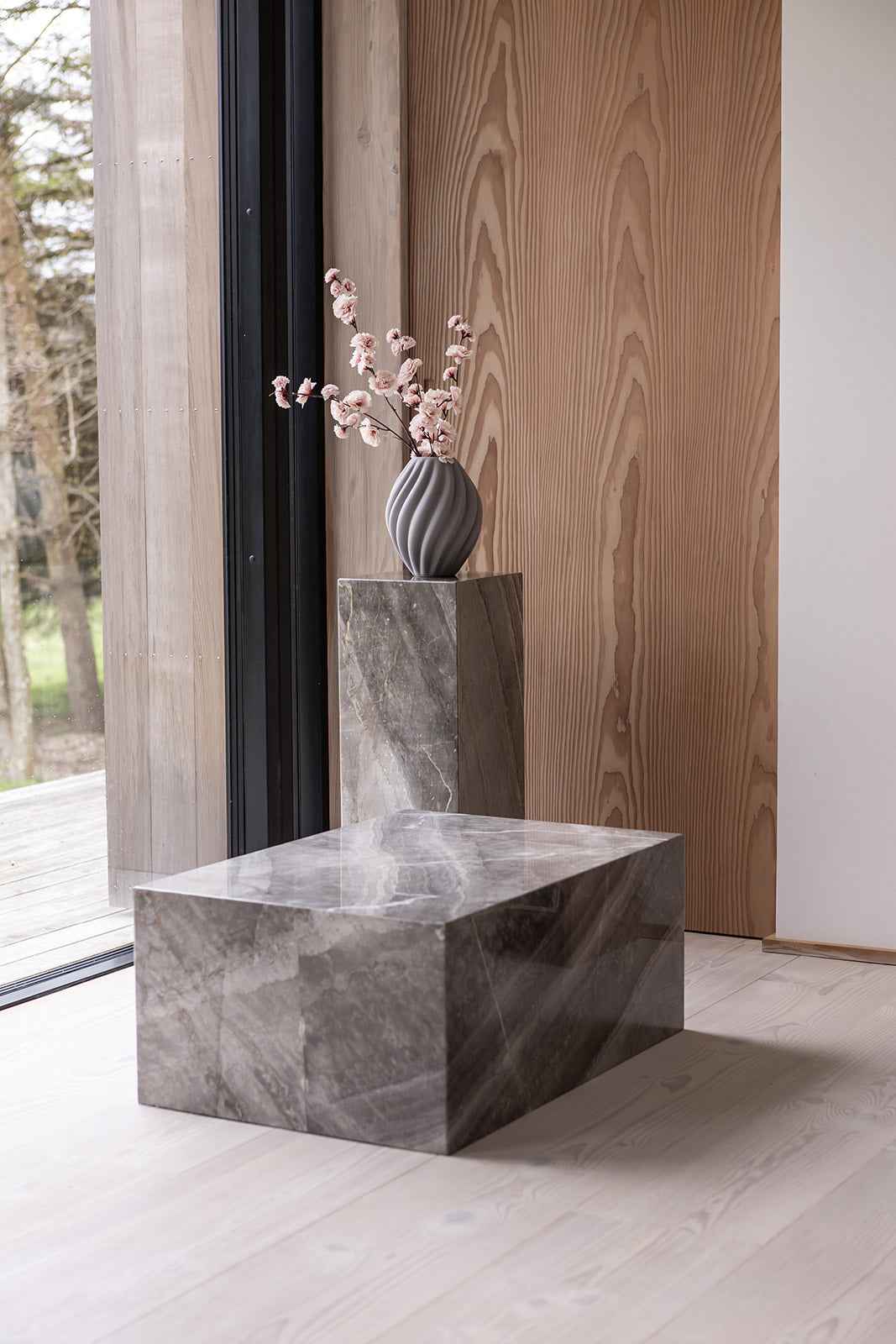 Flora Vase - Grå | Stor