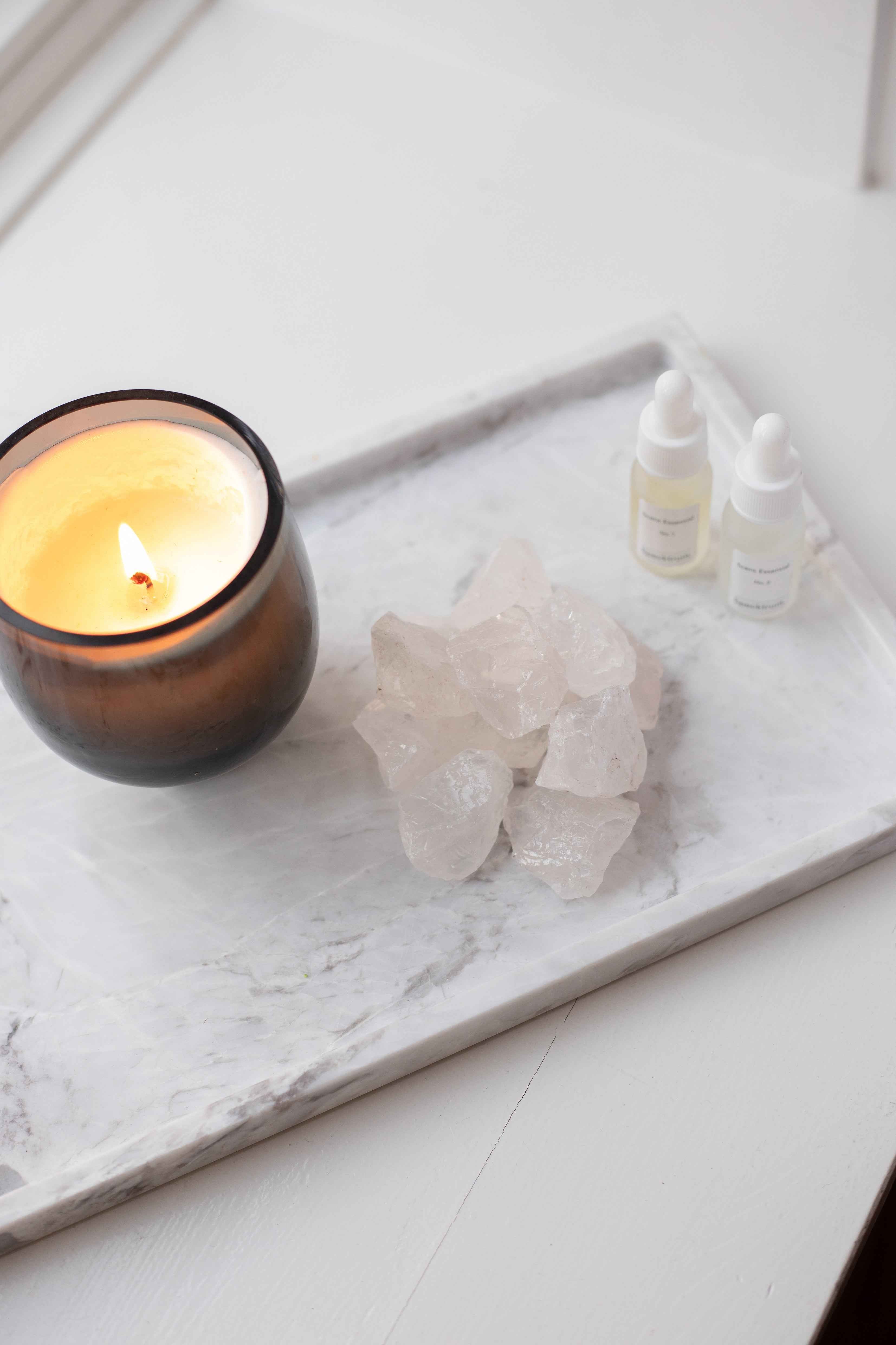 Krystalsten og duftlys - Shop looket