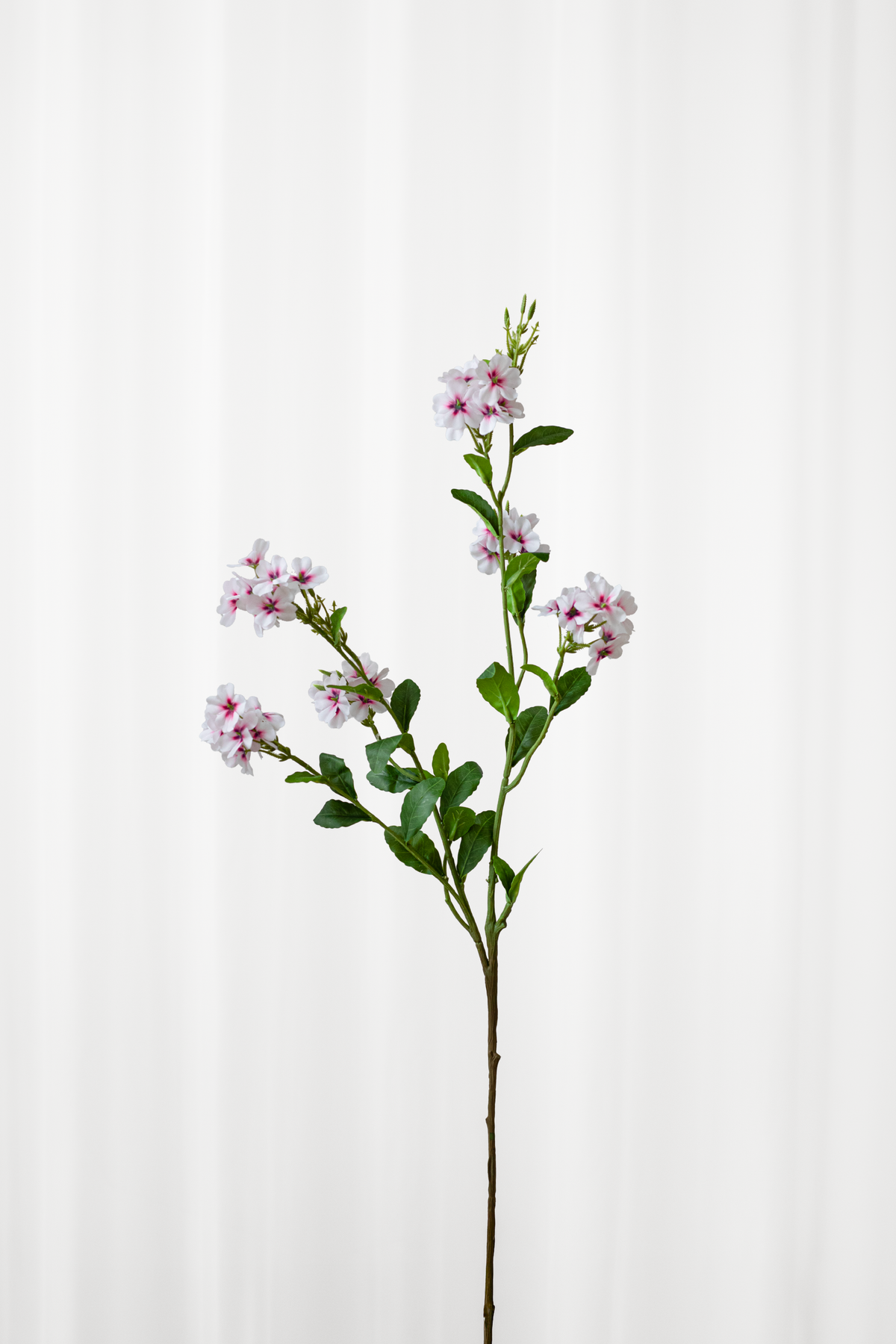 Fontanesia Kunstig Blomst - Hvid med lilla