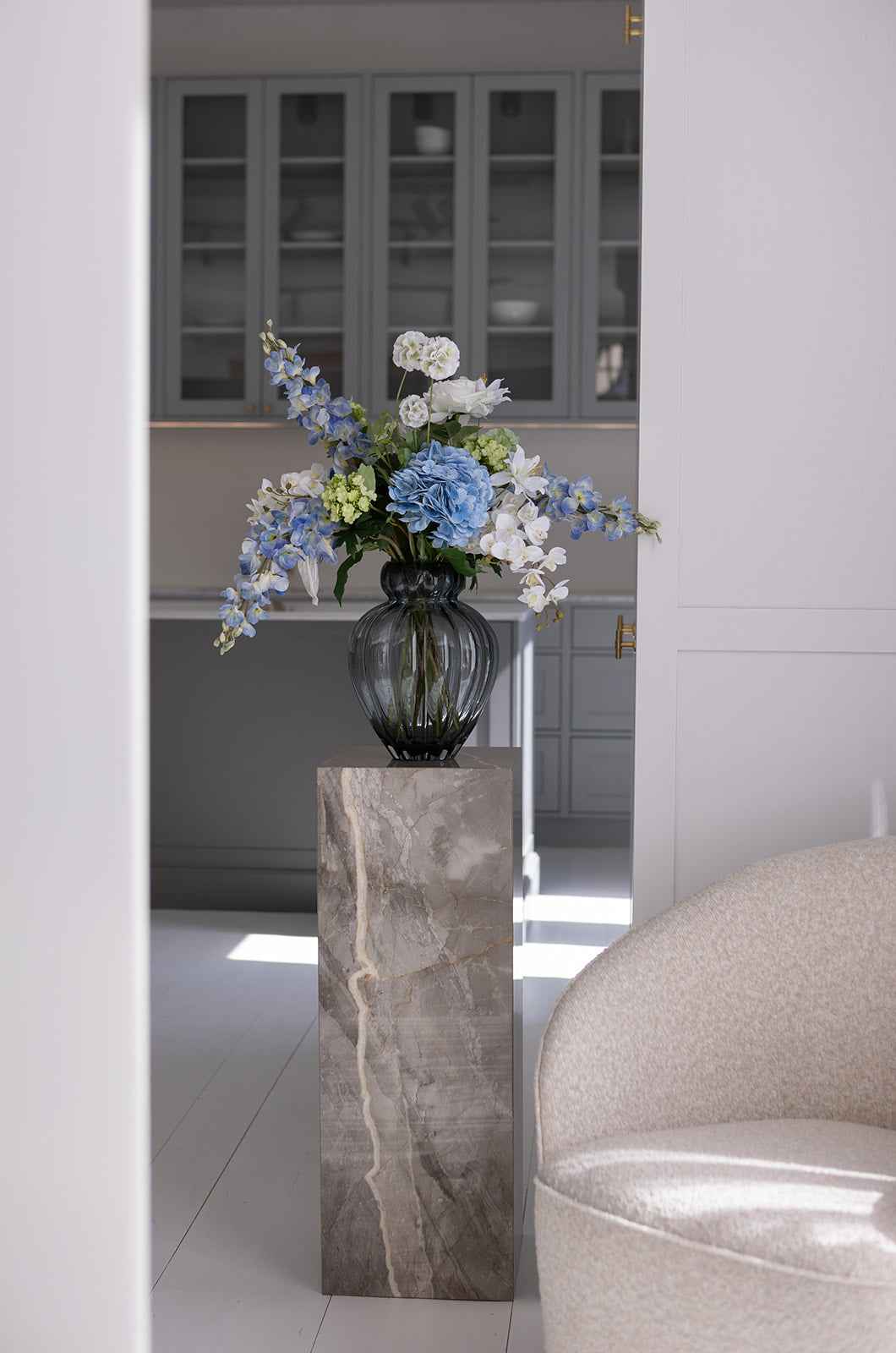 Audrey Vase - Petroleumsblå | Stor