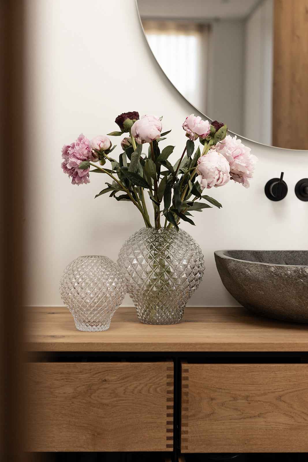 Selene Vase - Klar | Lille