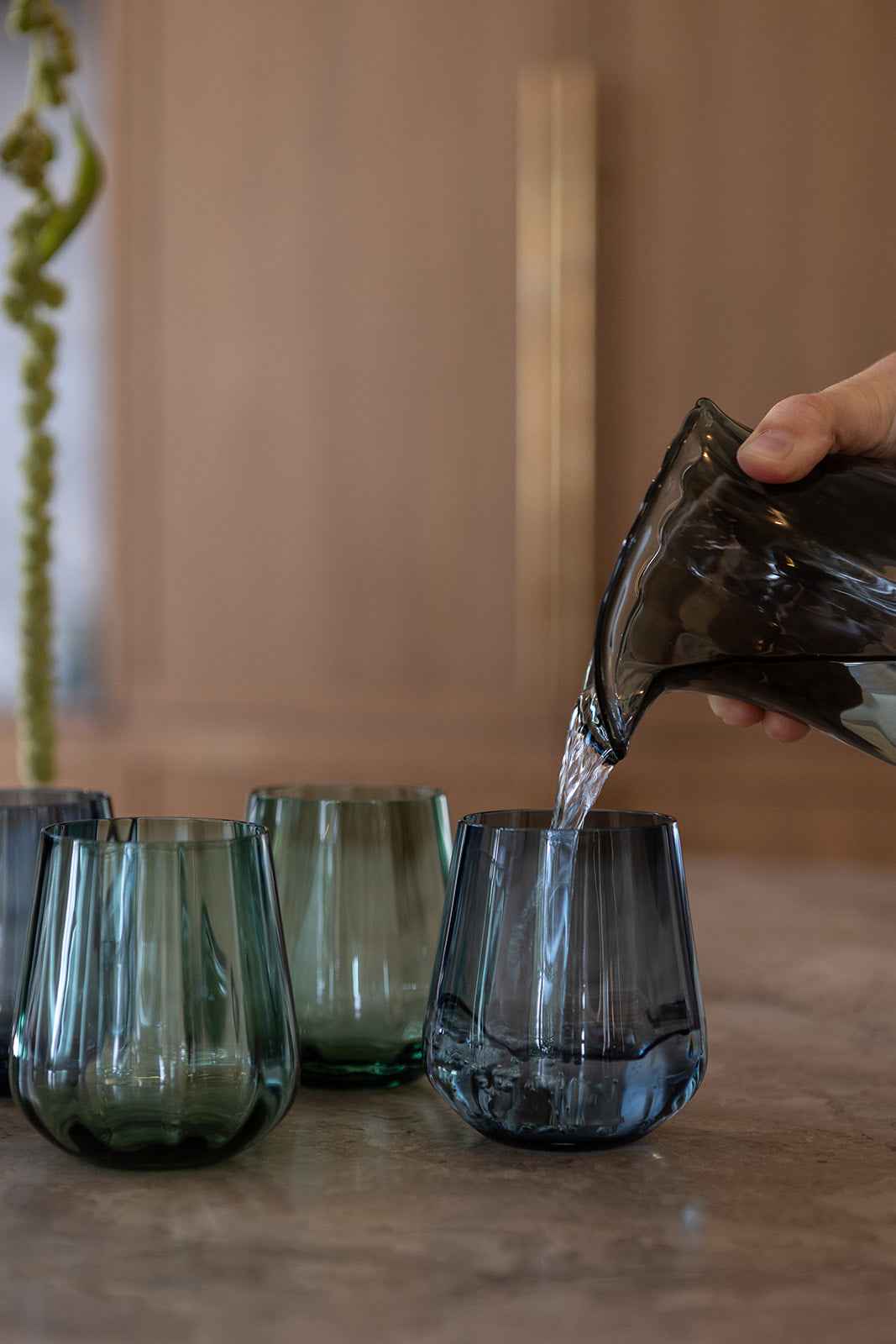 Meadow Glas - Drikkeglas | Blå