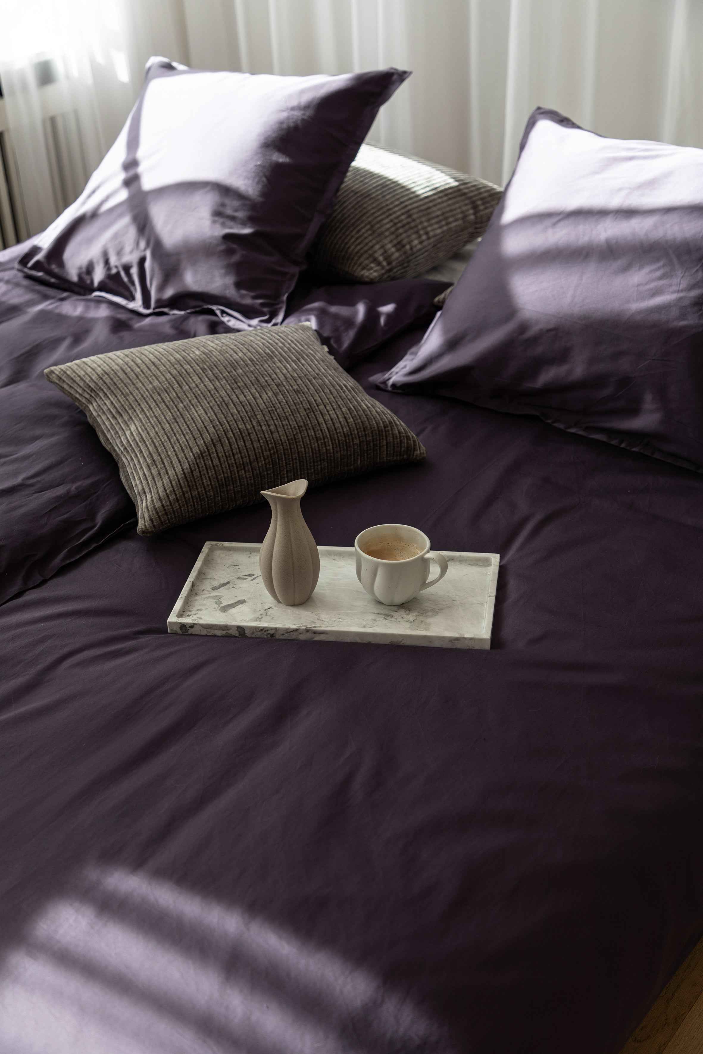 Chloe sengetøj - Dusty fig | 140*220