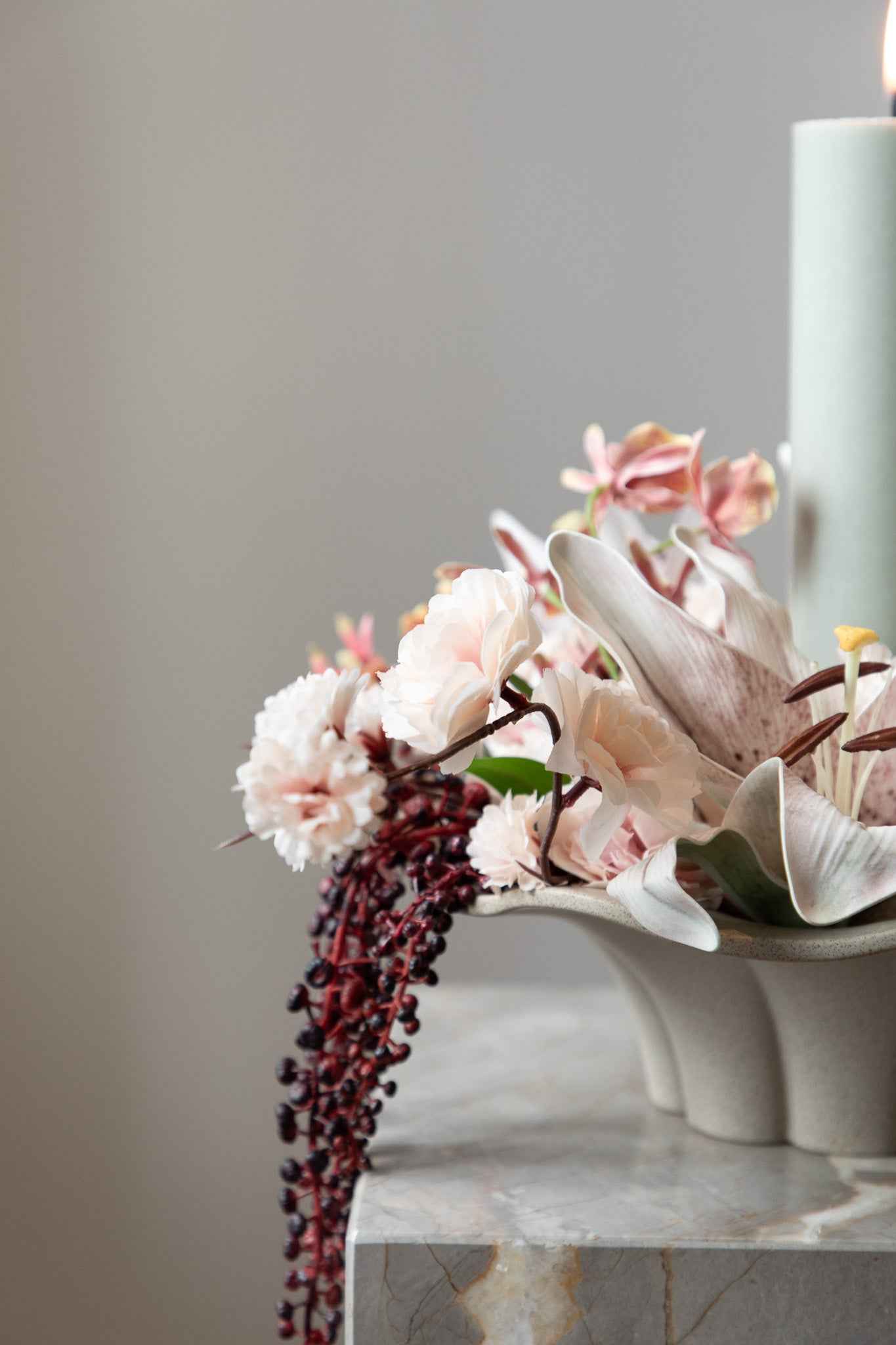 Julens hjerter - Juledekoration