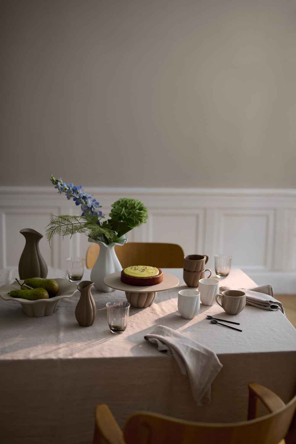 Nellie Kop - Med hank | Brun