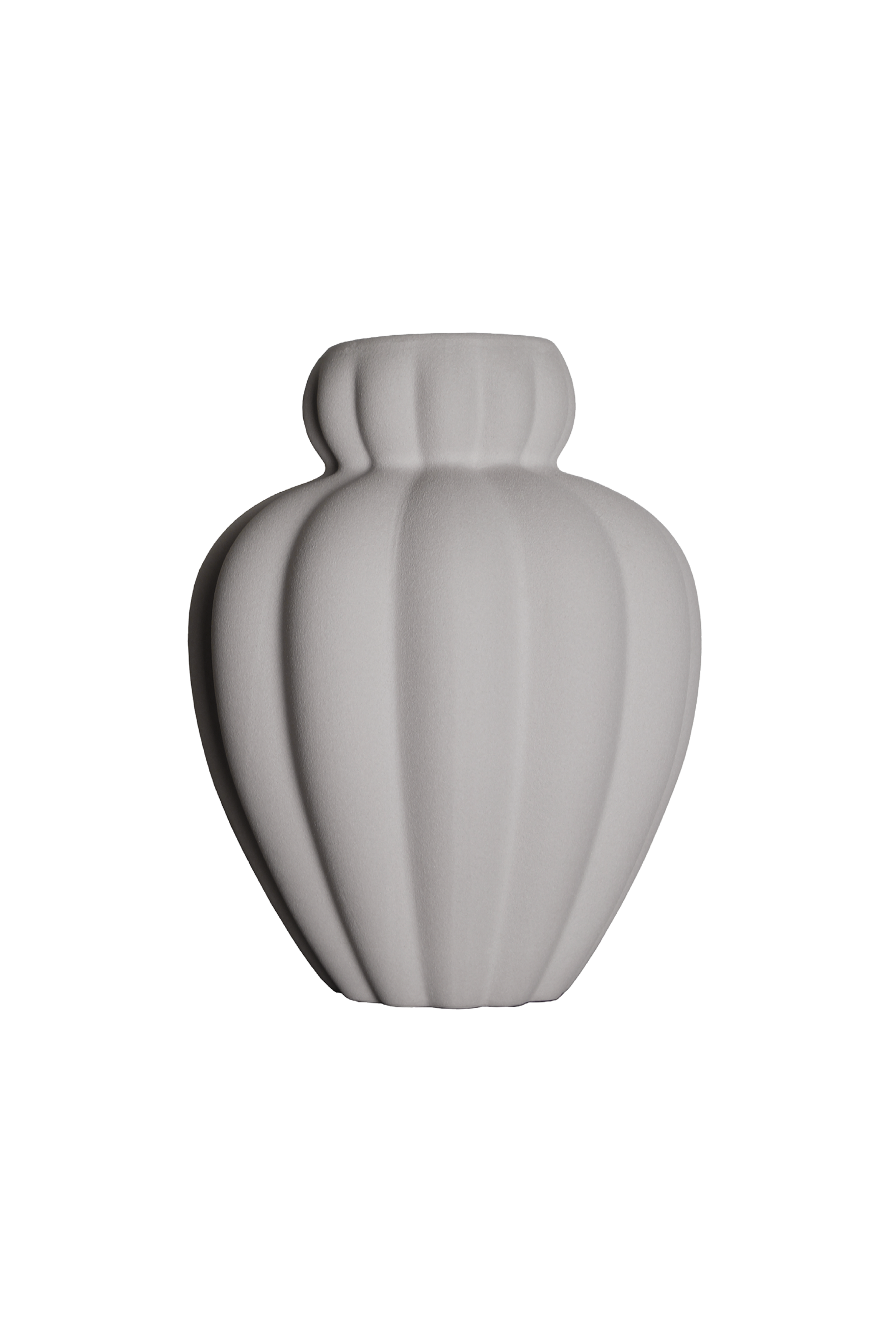 Penelope Vase - Grå | Mellem