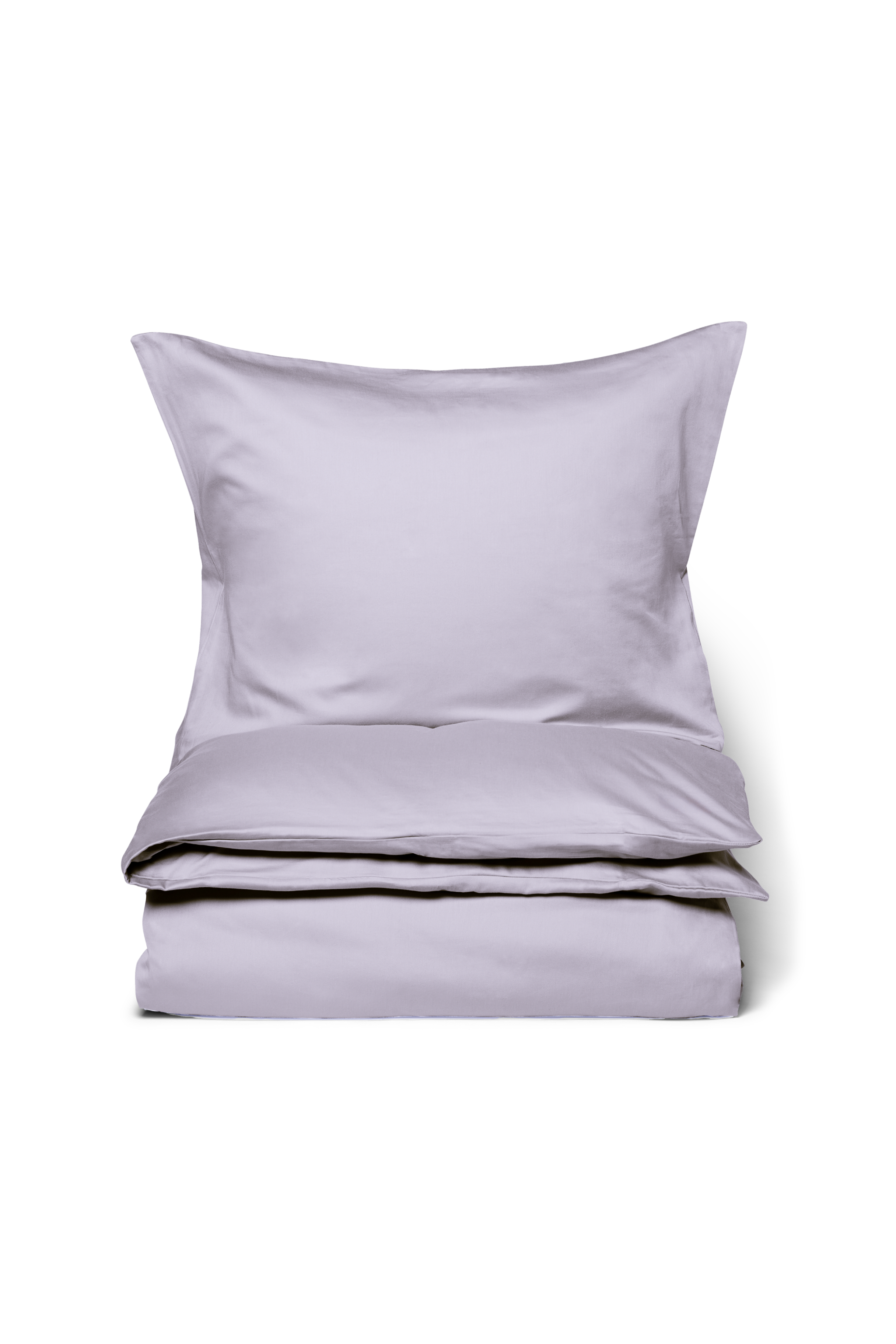 Sengetøj med lynlås i ekstra længde, i blød lavendel farvenuance.