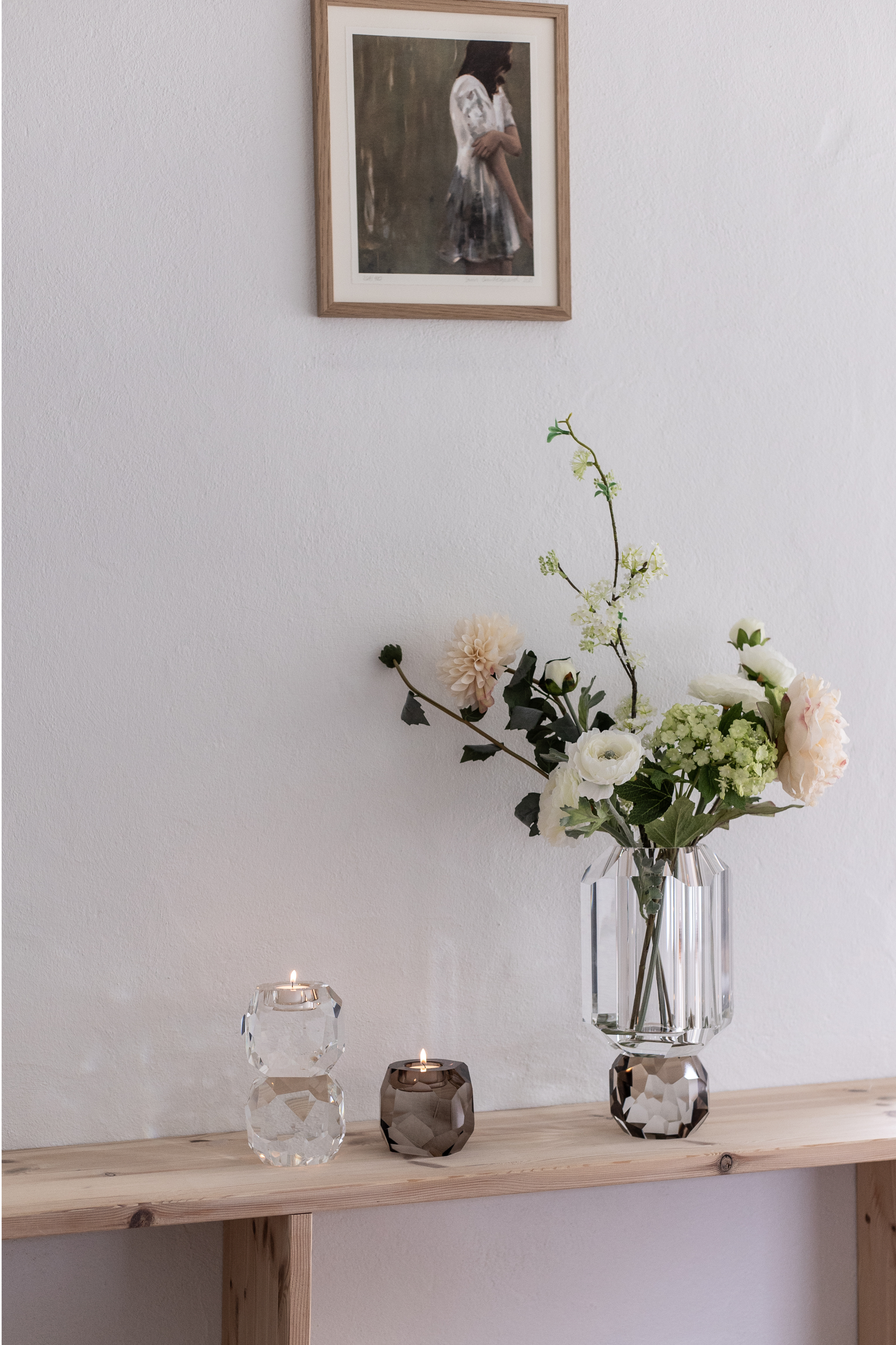 Storm vase - Klar/Light Smoke