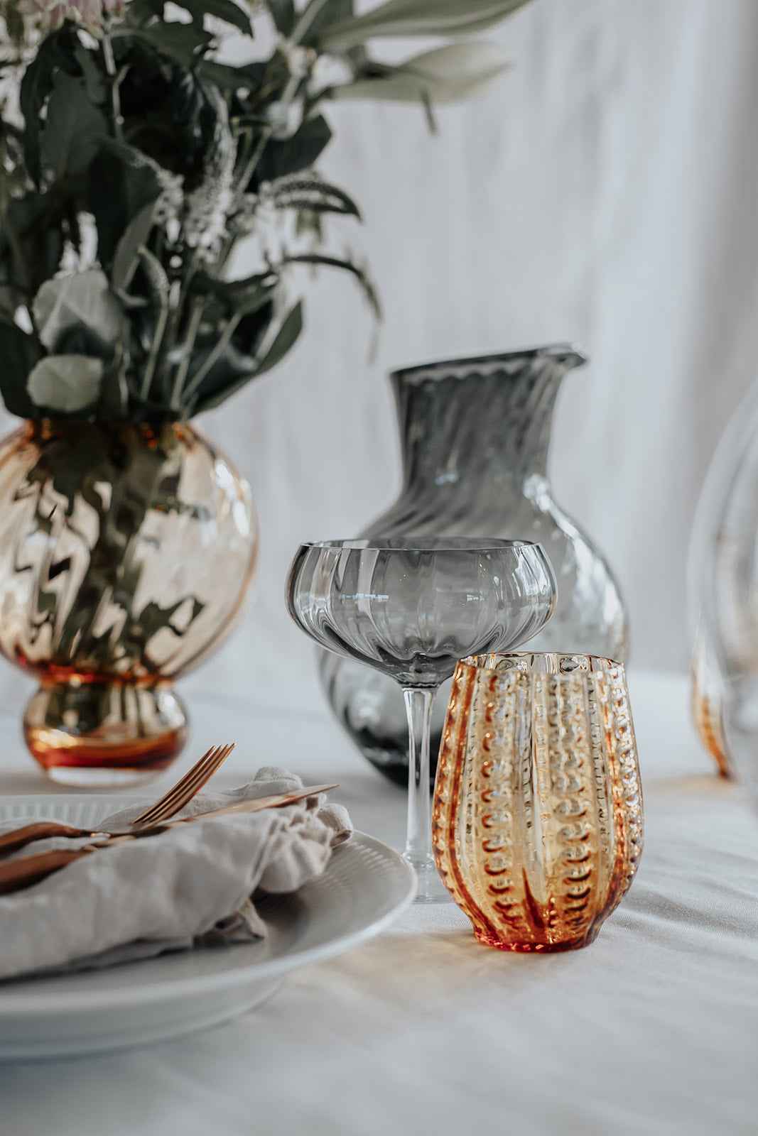 Meadow Glas - Cocktailglas | Grå