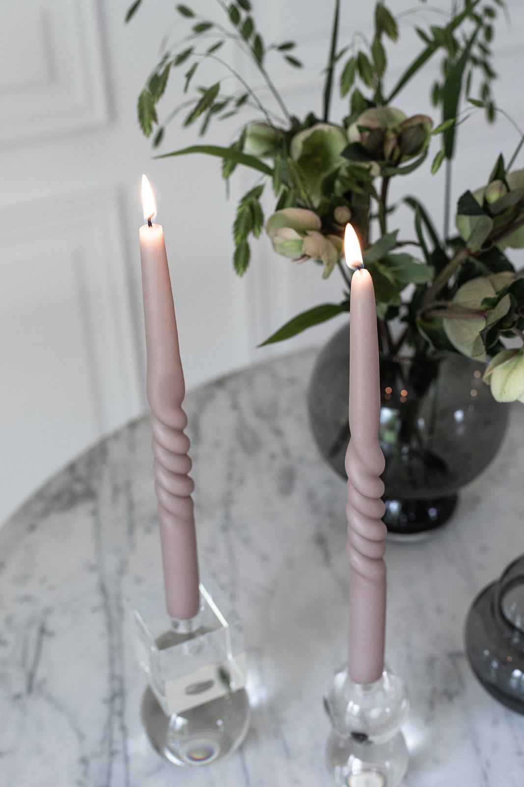 Curly Lys - Blossom Blush Halvt Snoet