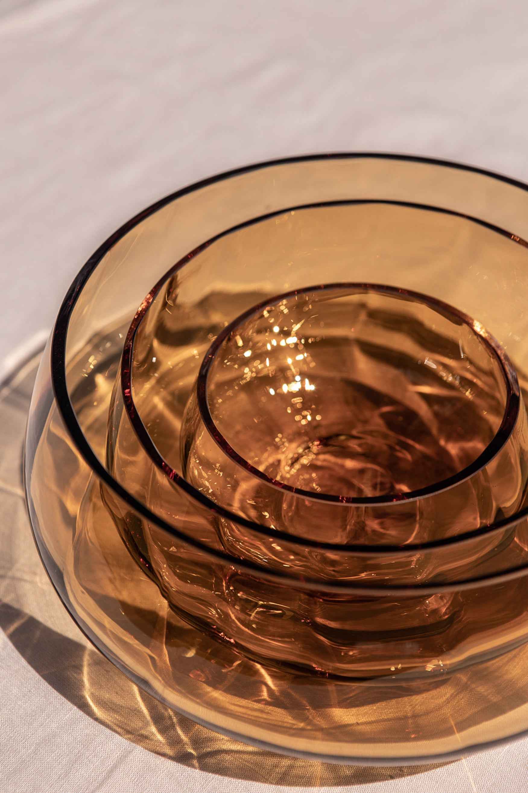 Specktra Skål No. 2 - Amber Stor