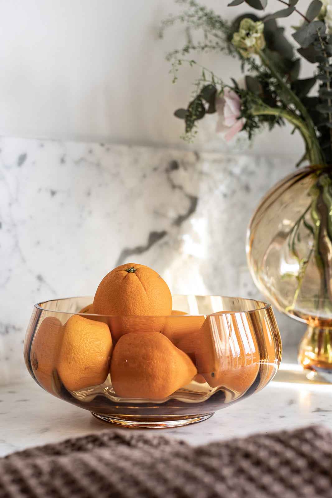 Specktra Skål No. 2 - Amber Stor