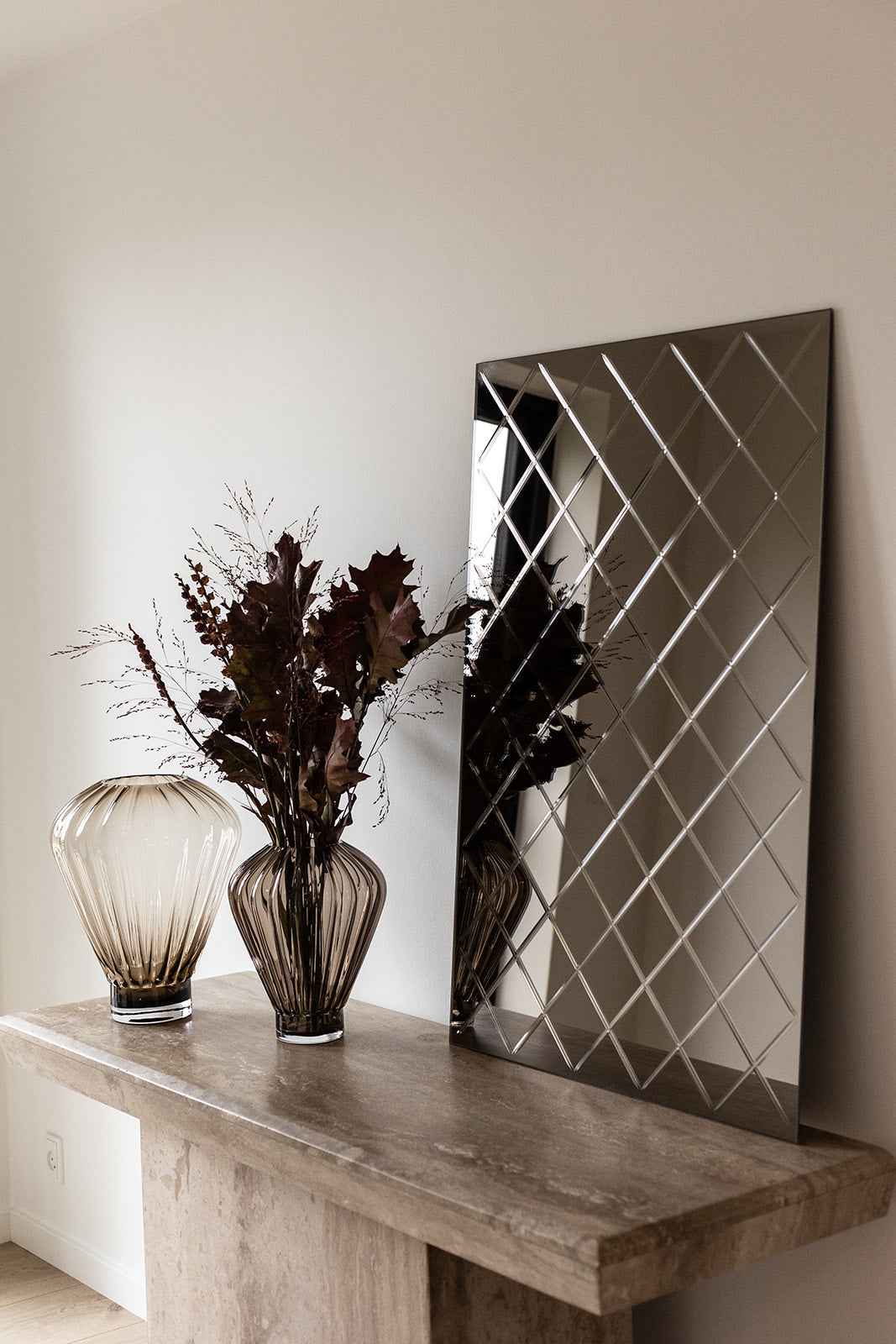 Harlequin Spejl - Bronze | Lille