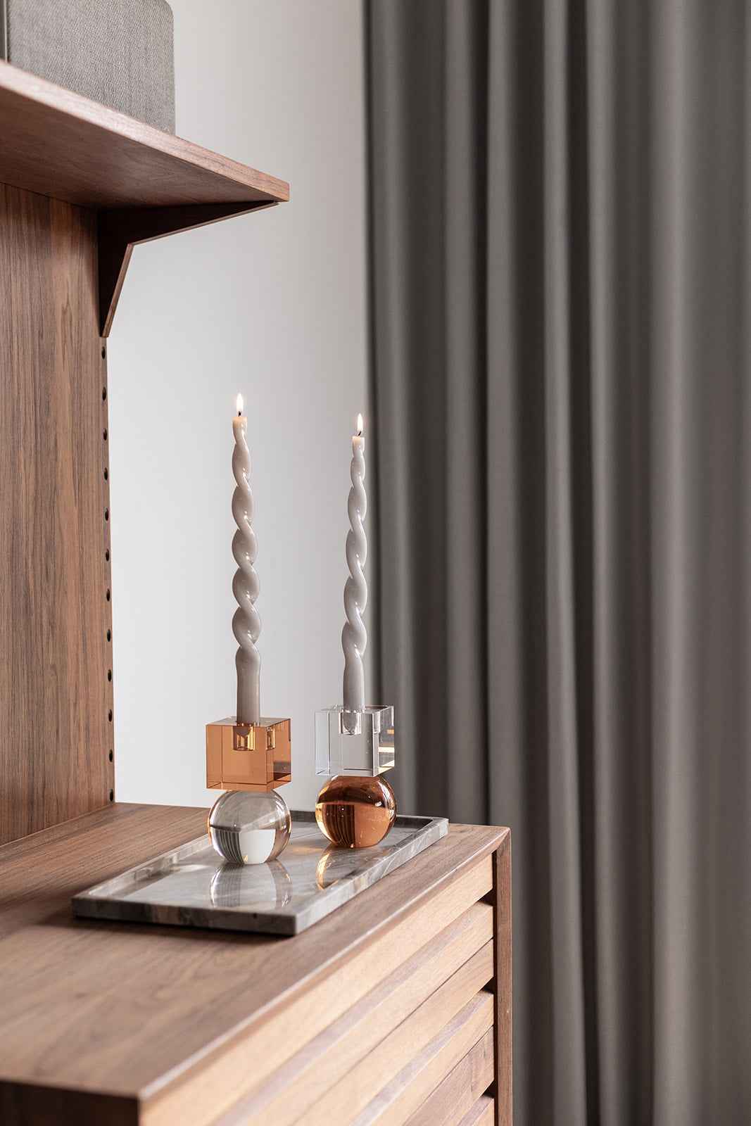 Crystal Color Crush - Clear/Amber Couple