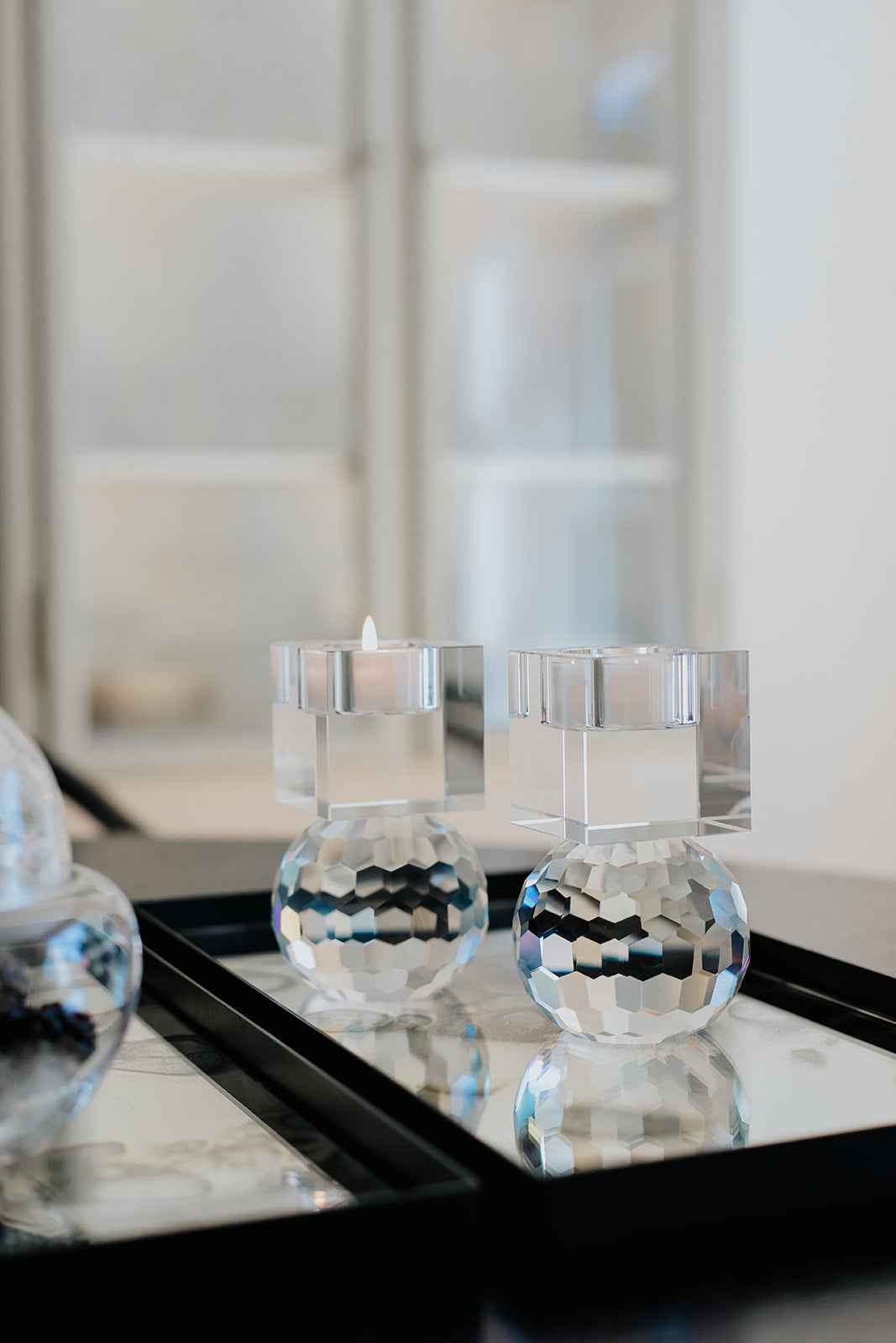 Shadow T-light Lysestage - Clear