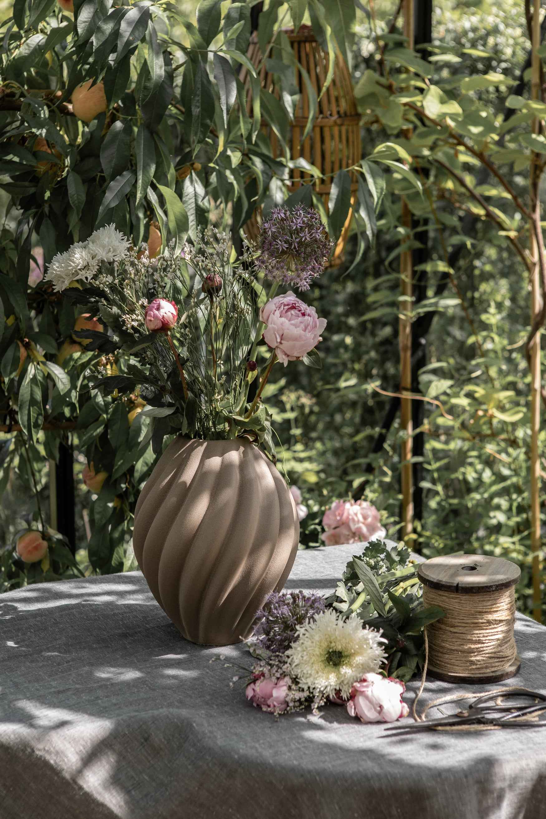 Flora Vase - Brun | Stor