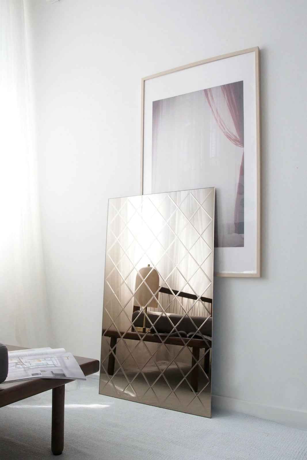 Harlequin Spejl - Bronze | Lille