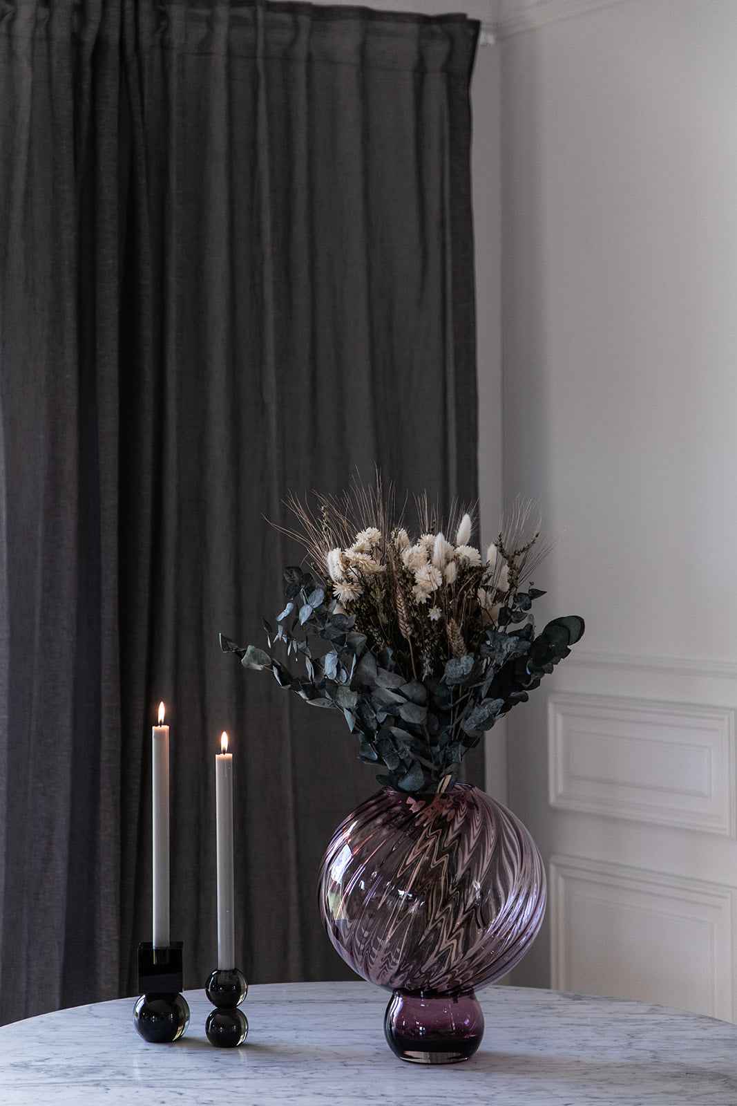 Meadow Swirl Vase - Plum | Stor