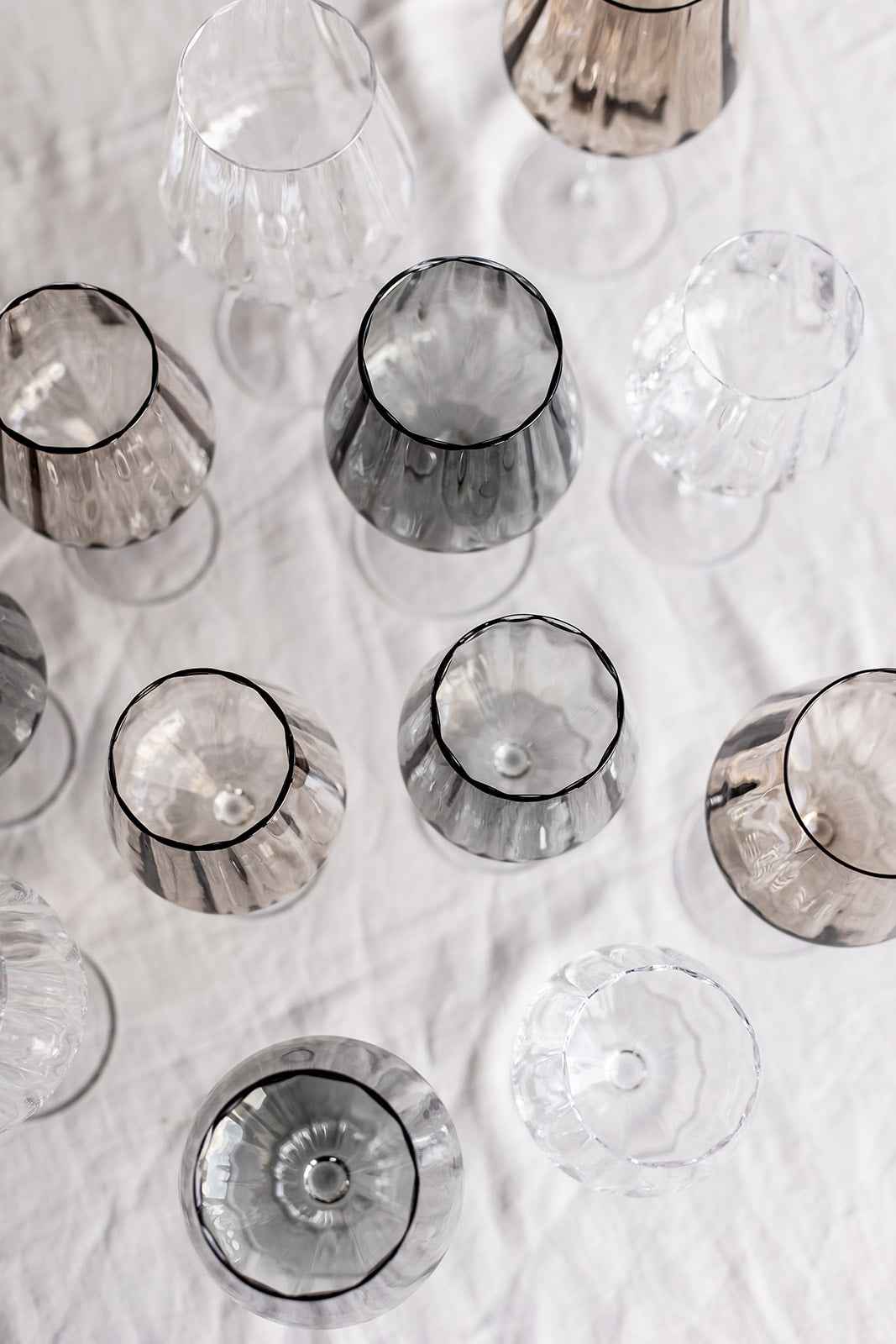 Meadow Glas - Hvidvinglas | Grå