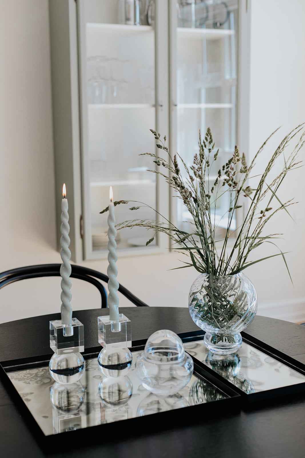 Meadow Swirl Vase - Klar | Lille