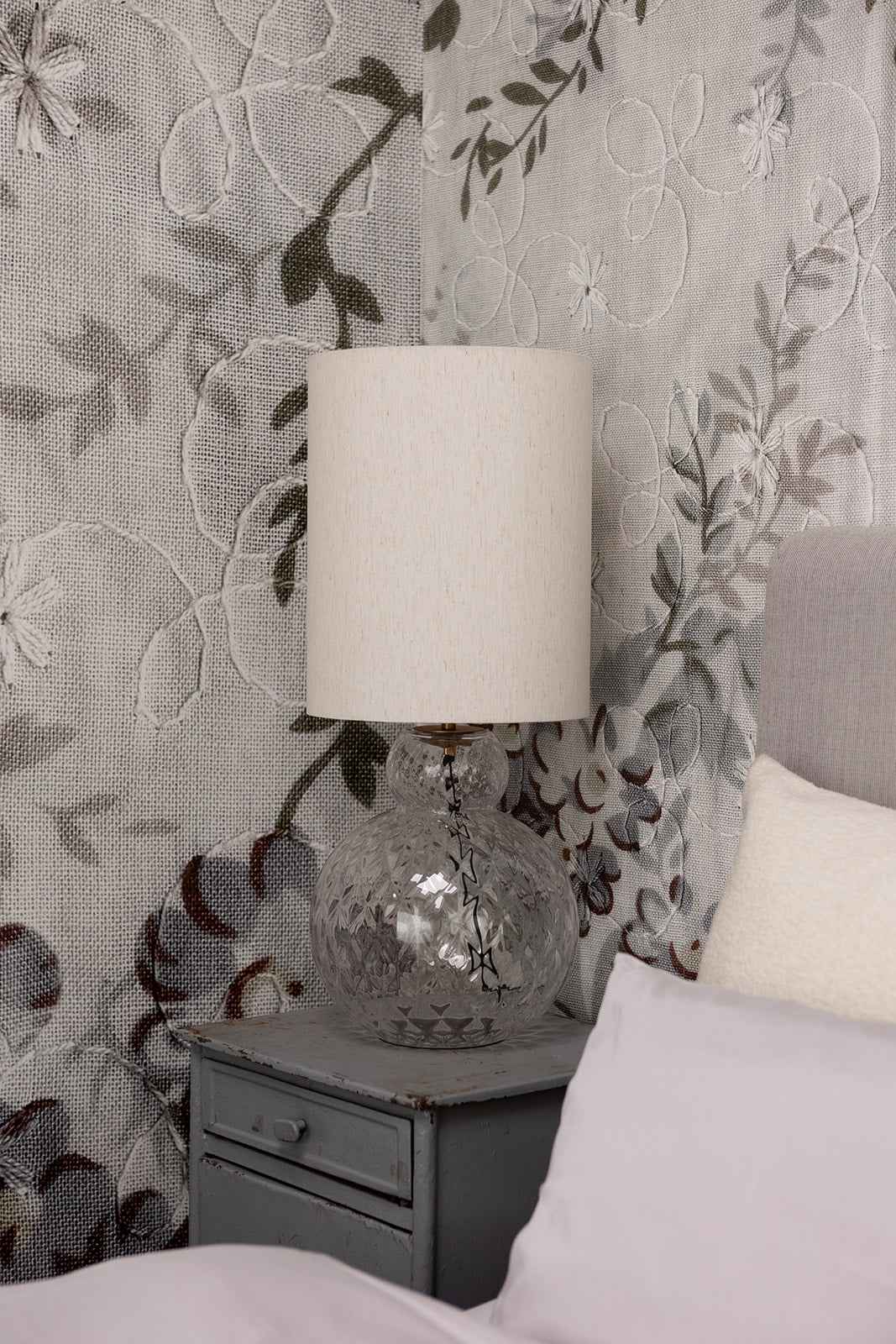 Sylvester Lampeskærm - Hvid | Høj