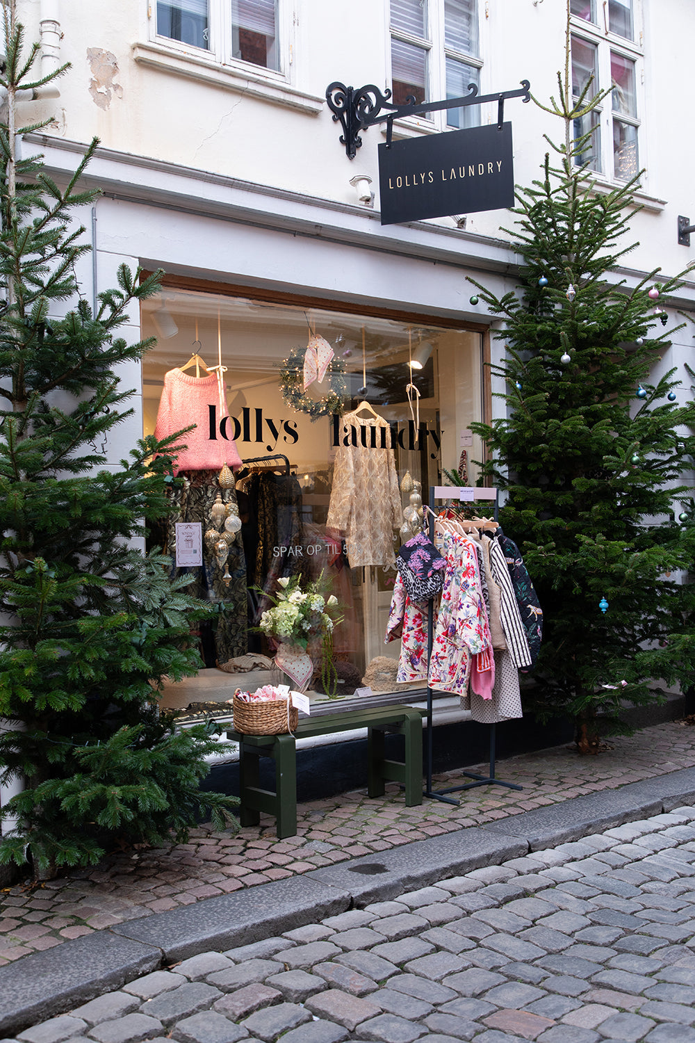 Indretning hos Lollys Laundry i Aarhus