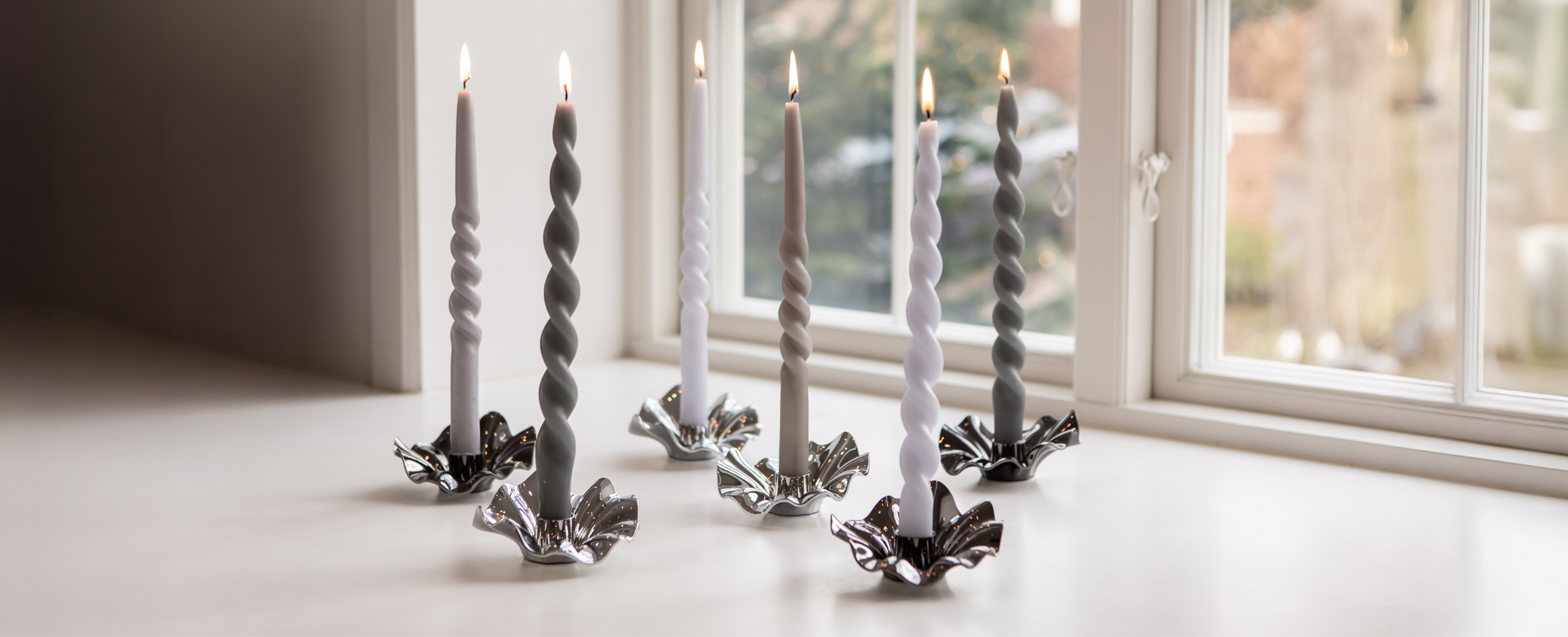 Specktrums udvalg af lange stearinlys