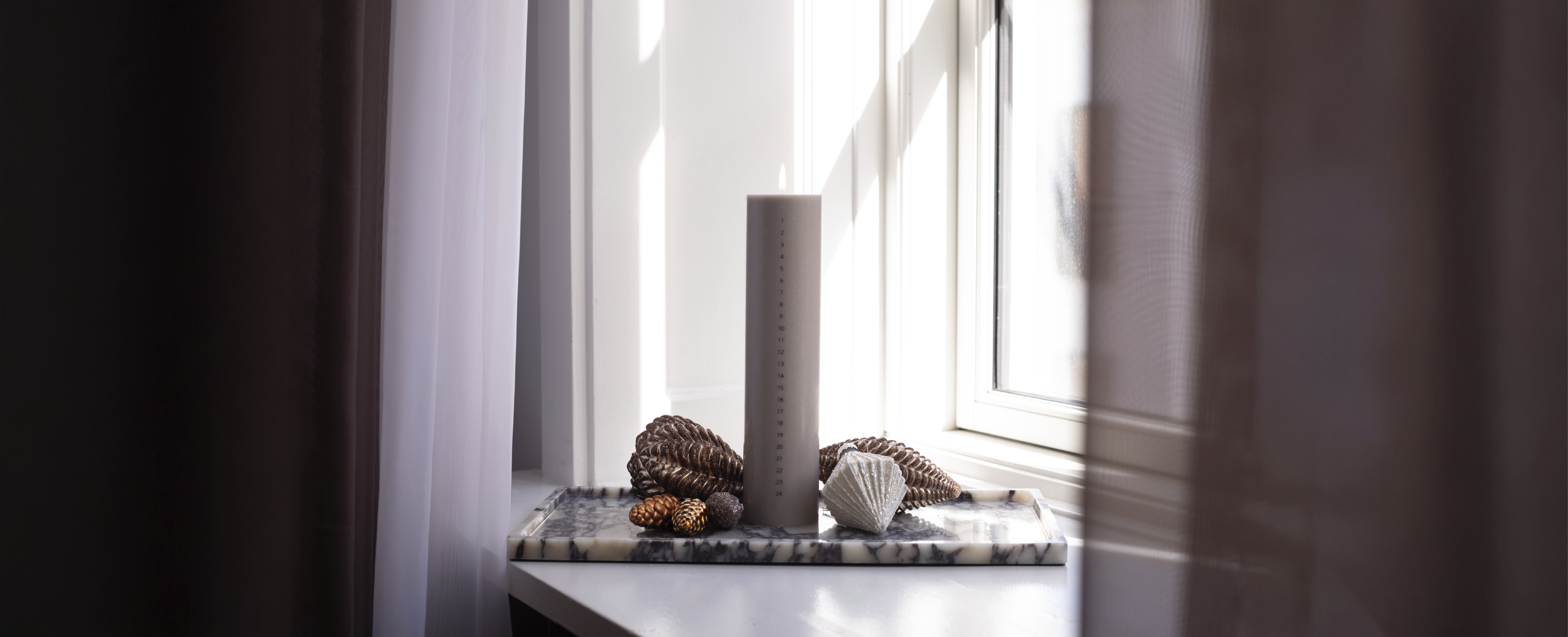 Specktrums udvalg af julepynt til vinduet