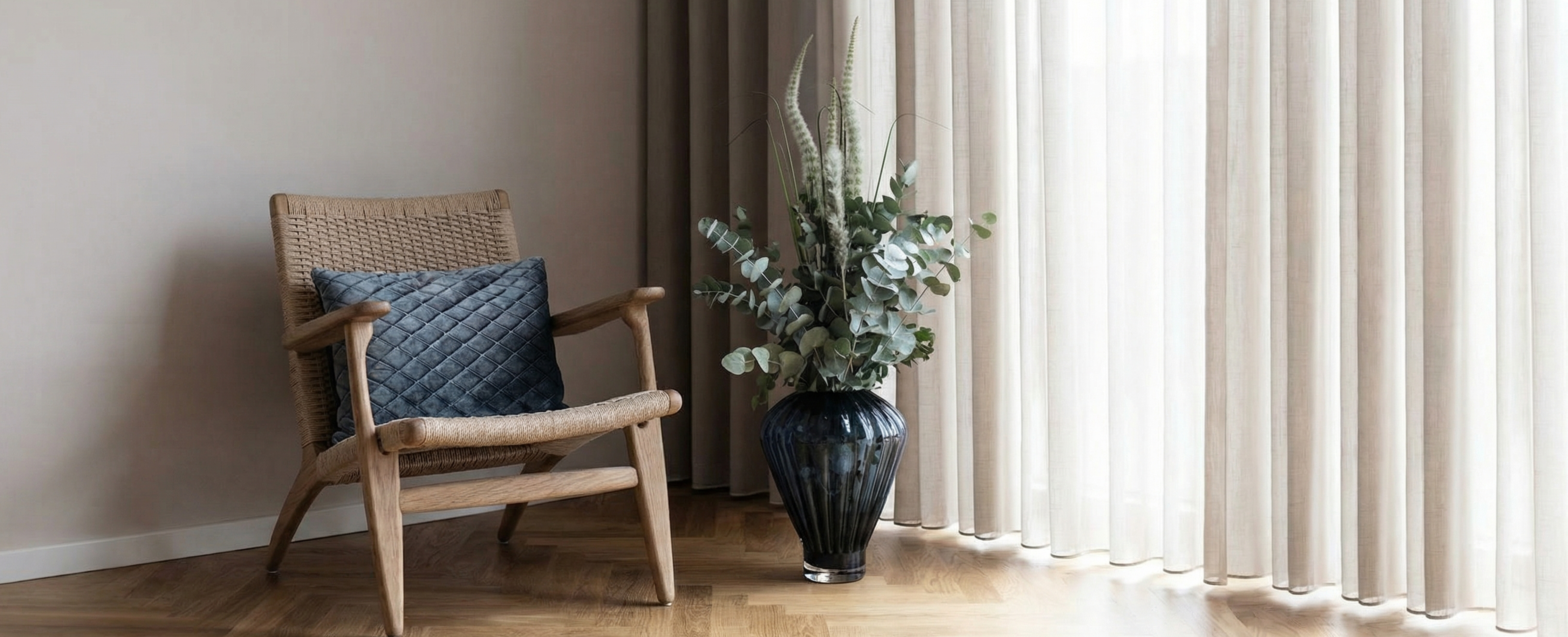 Specktrums udvalg af blå puder