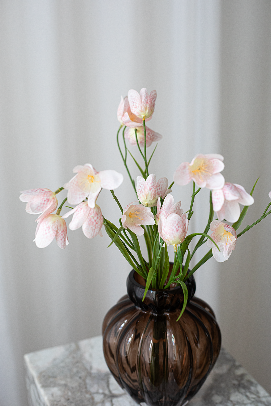 Buket Klokkeblomst - Rose