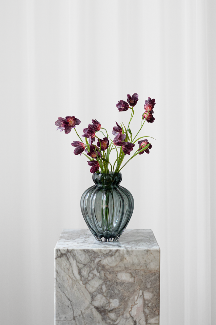 Buket klokkeblomst - mørkelilla