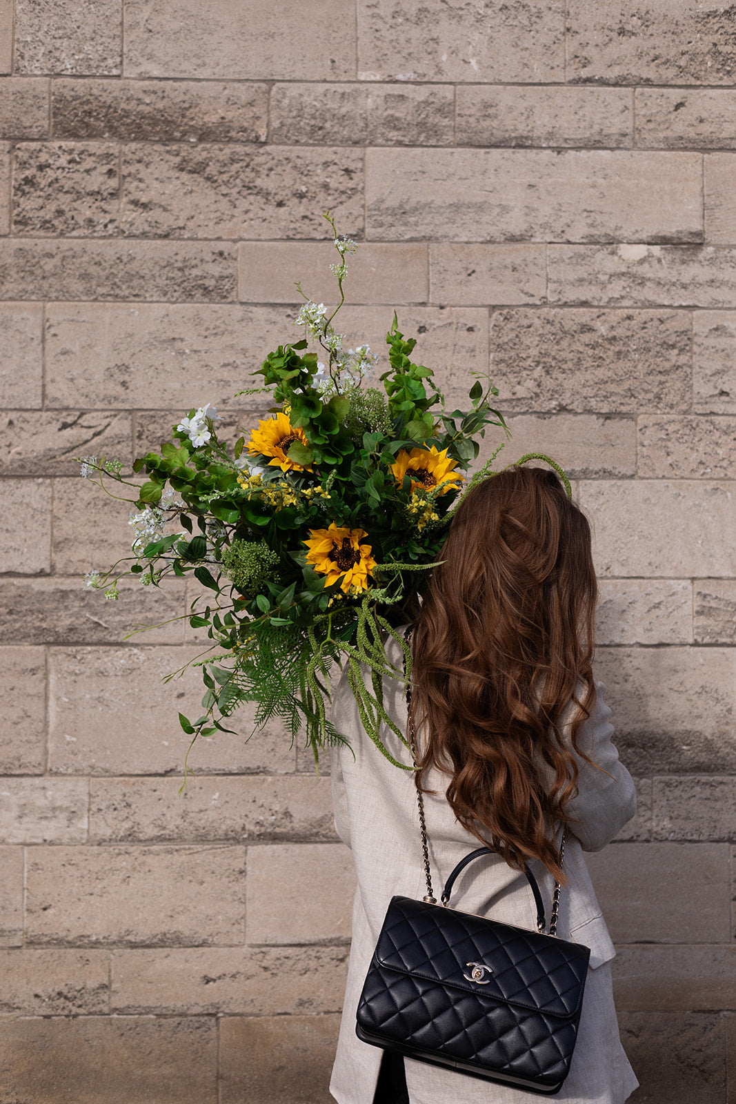 Hænge gren Kunstig Blomst -  Grøn | No. 2