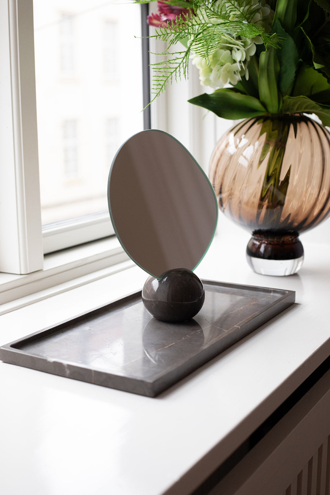 Shop looket - Asta bordspejl og bakke - Lightning