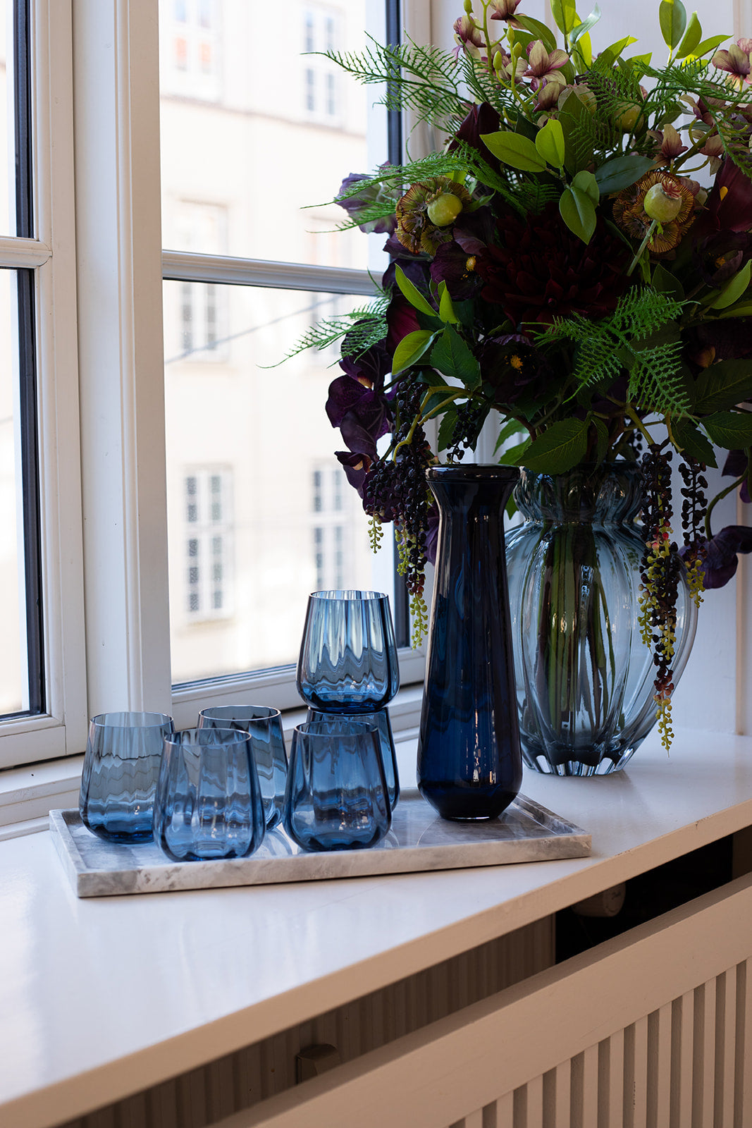 Meadow Glas - Karaffel - Blå