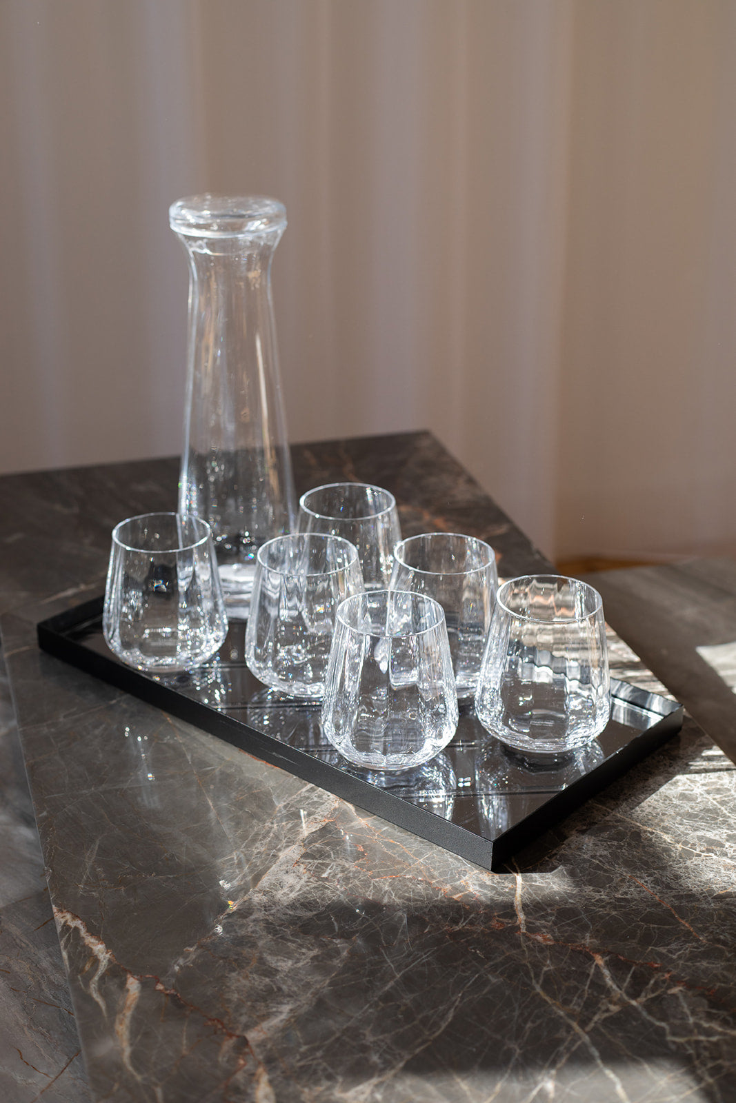 Shop looket - 6 stk. Meadow klar drikkeglas
