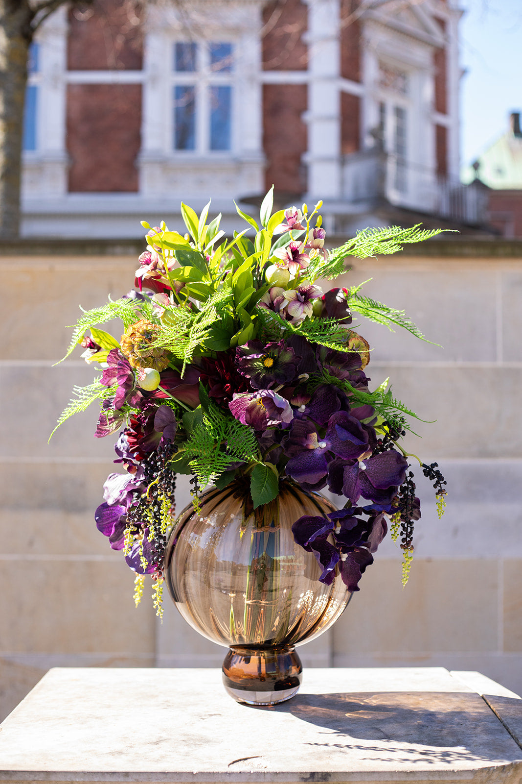 Meadow Swirl Vase - Topaz | Stor