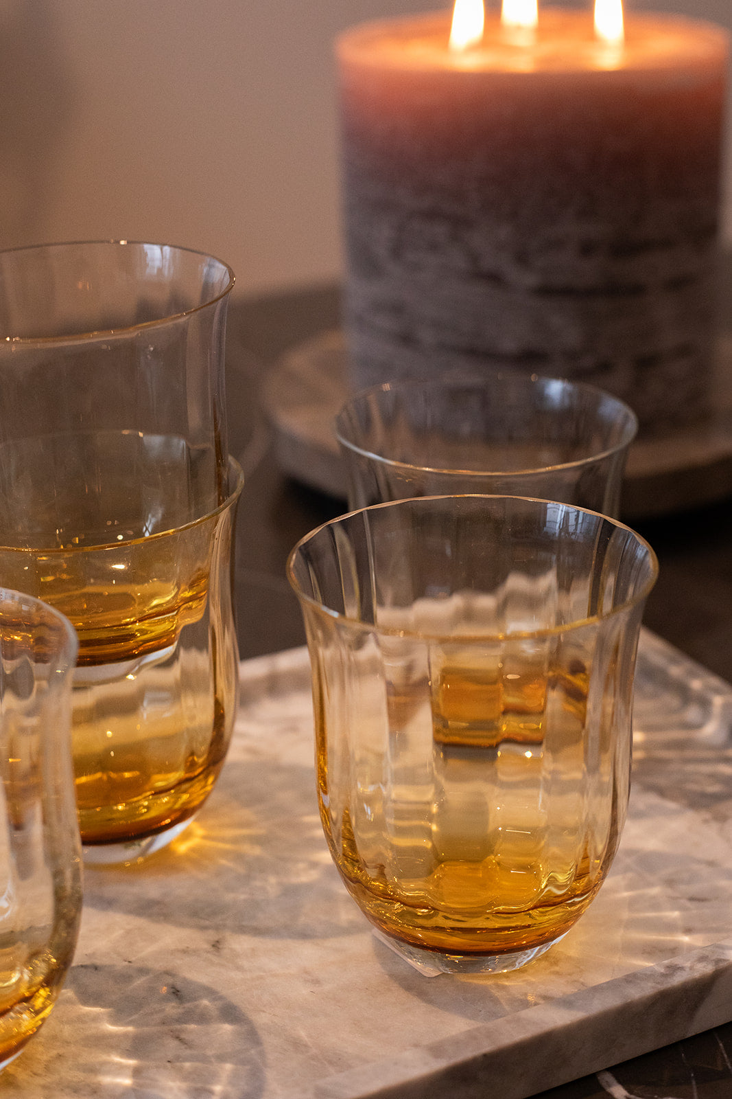 Lina Drikkeglas - Saffron I Pakke med 6 stk.